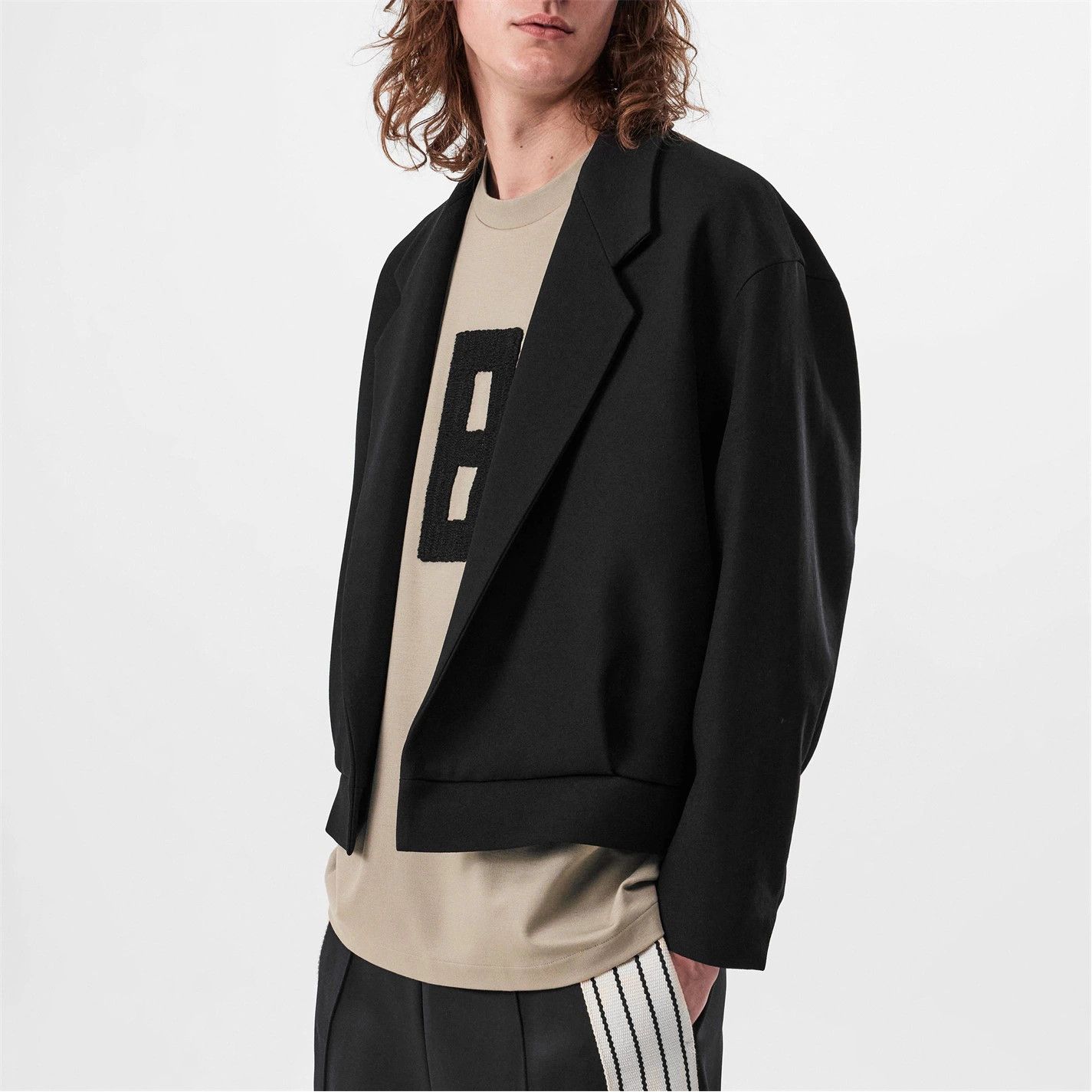 Fear of God o1g2r1mq0426 Notch Lapel Blazer in Black Size US M / EU 48-50 / 2 - 4 Thumbnail