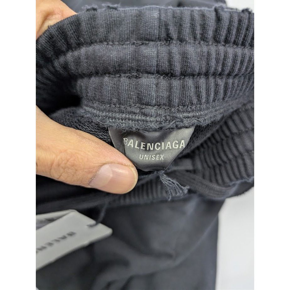 Balenciaga o1rshd1 Top League Med Moll Baggy Pants in Black Size US 28 / EU 44 - 16 Thumbnail