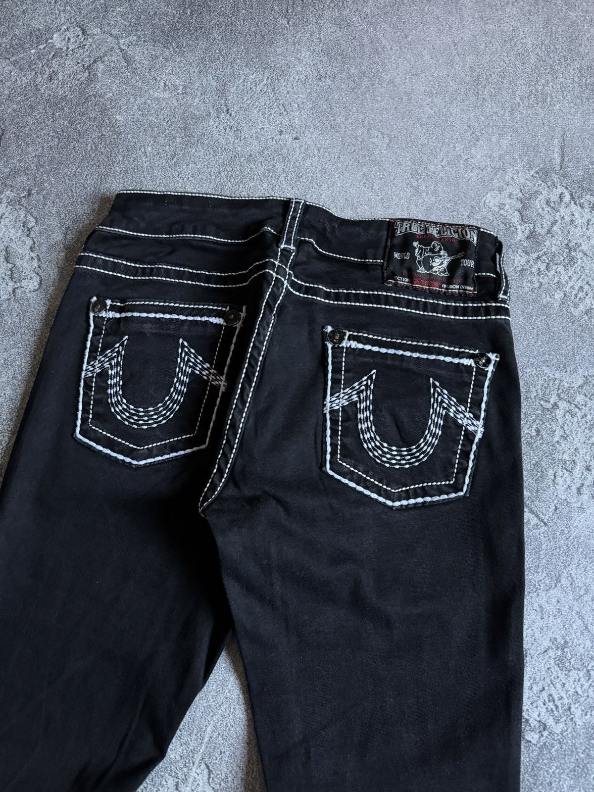 True Religion True Religion 29size denim pants jeans trousers chinos Y2K Size 29" - 3 Thumbnail