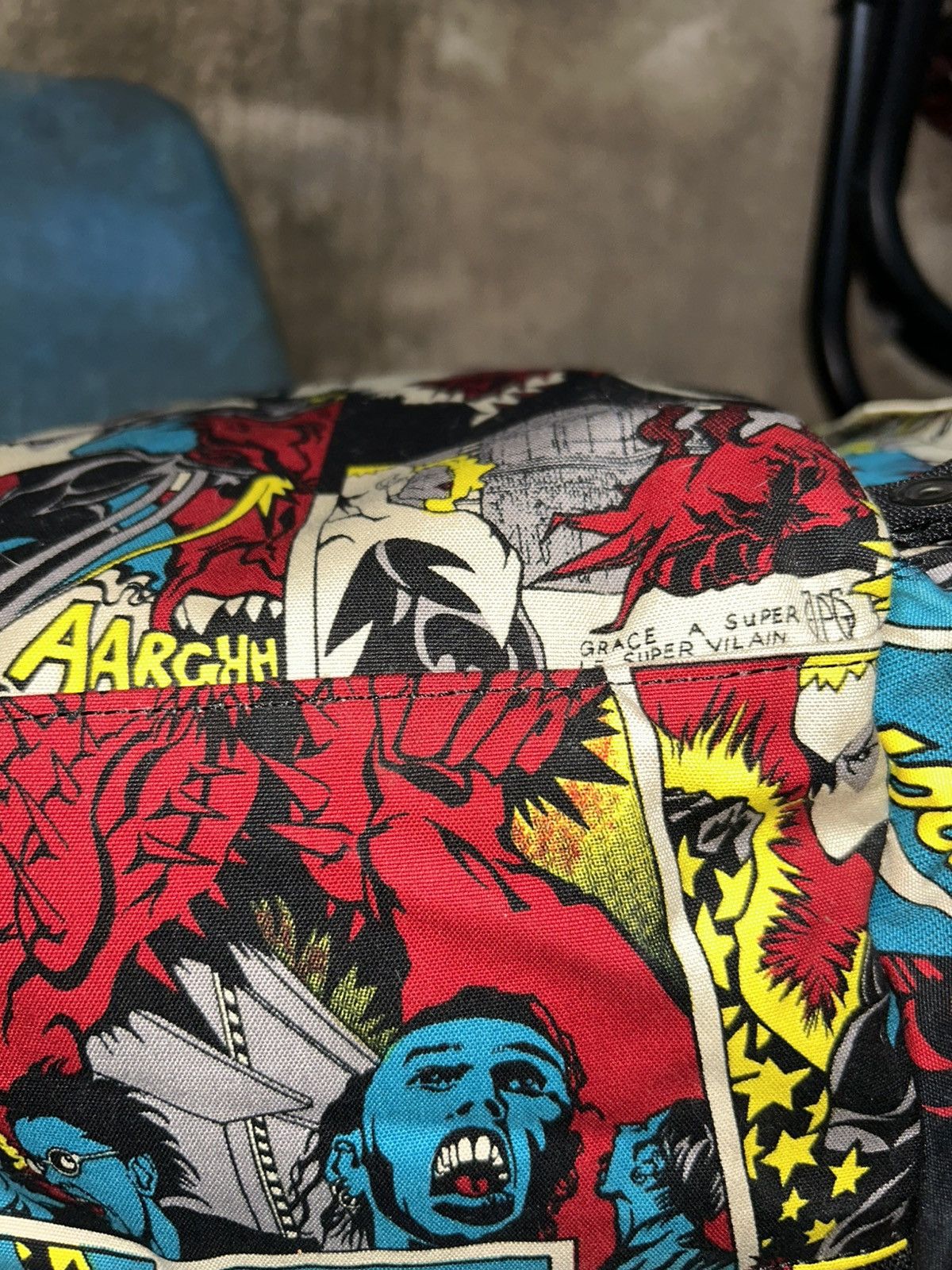Jean Paul Gaultier F/W 1995 Comic Book Style 'The Virus Man' Three Way Bag Size ONE SIZE - 10 Thumbnail