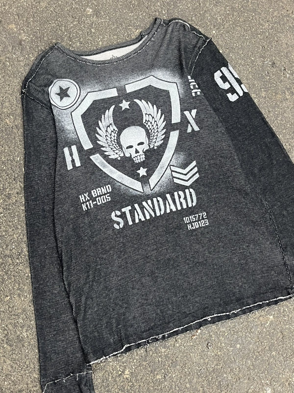 Affliction Grunge y2k affliction style thermal longsleeve shirt rare Size US XL / EU 56 / 4 - 3 Thumbnail