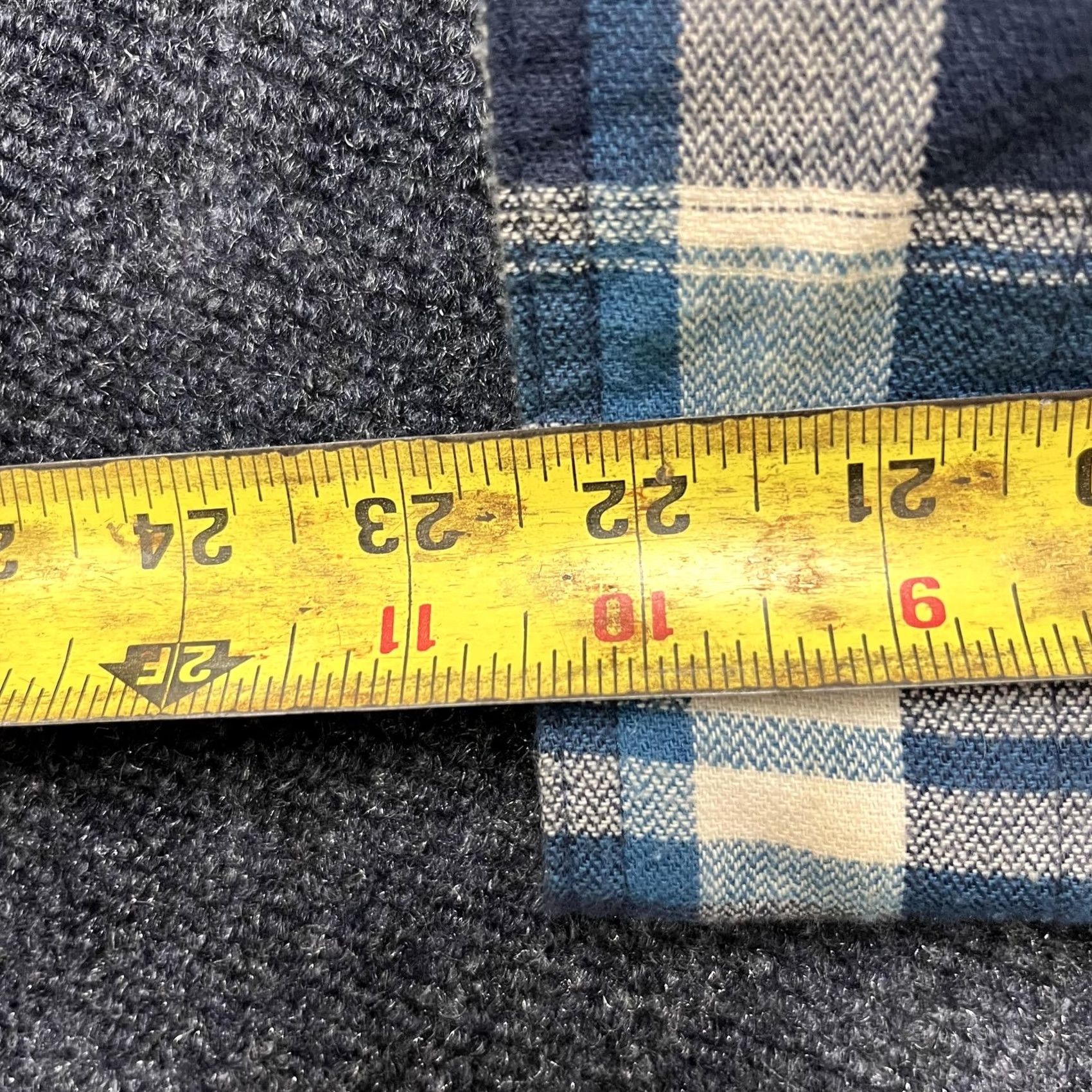 Wrangler Wrangler Shirt Jacket Mens Small Blue Plaid Sherpa Lined Flannel Button Front Size US S / EU 44-46 / 1 - 6 Thumbnail