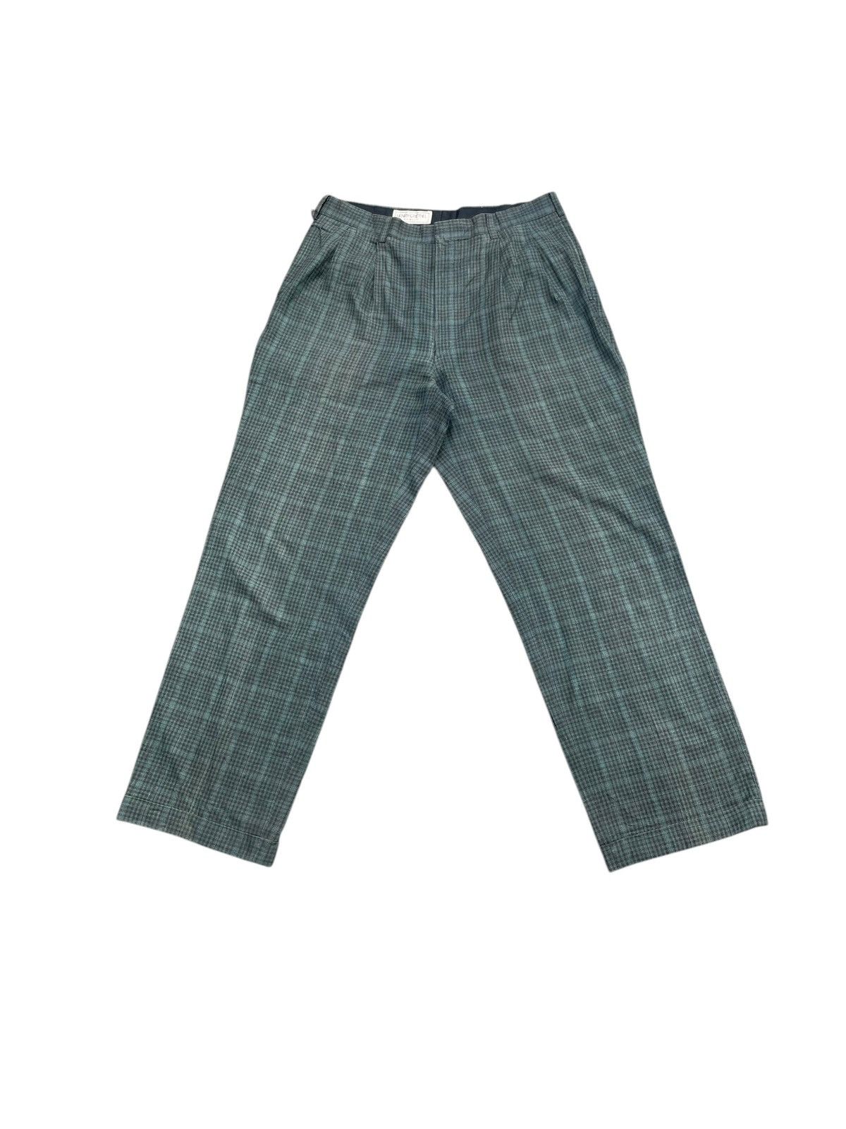 Designer × Henry Grethel × Vintage Vintage Henry Grethel Checkered Pant Size US 32 / EU 48 - 1 Thumbnail