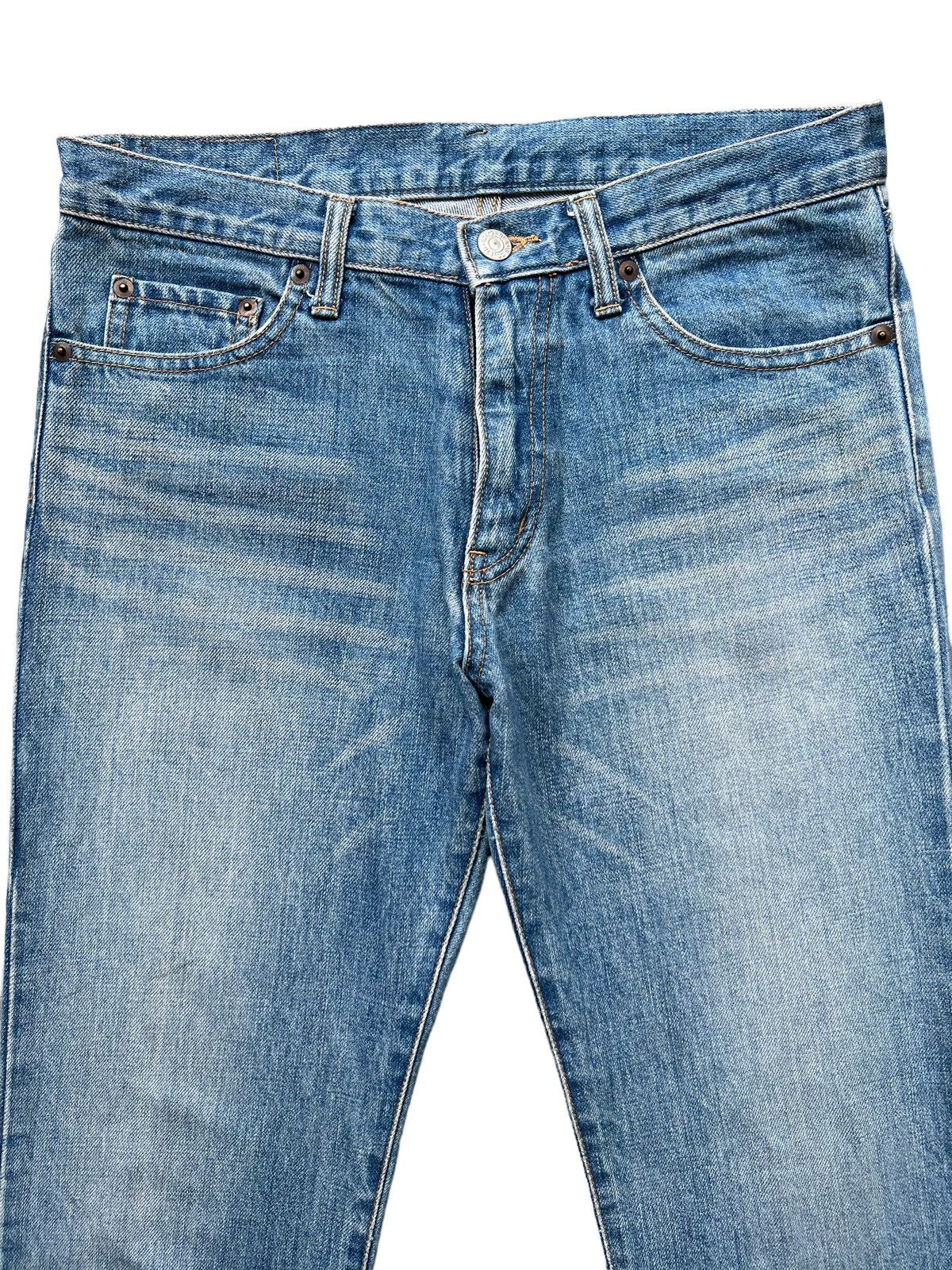 Beams Plus Vintage BEAMS PLUS Japan Straight Cut Denim Jeans 30x29 Size 30" / US 8 / IT 44 - 4 Thumbnail