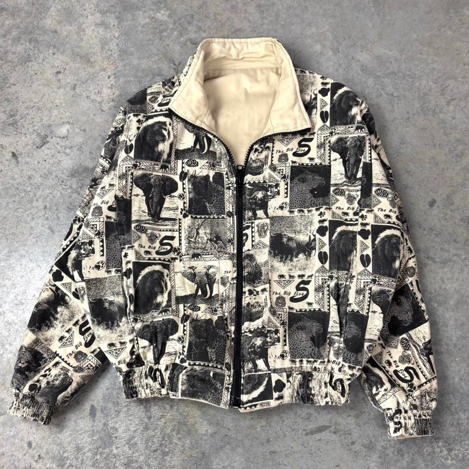 Vintage 90s Reversible Detroit Style Jacket Size US L / EU 52-54 / 3 - 1 Thumbnail