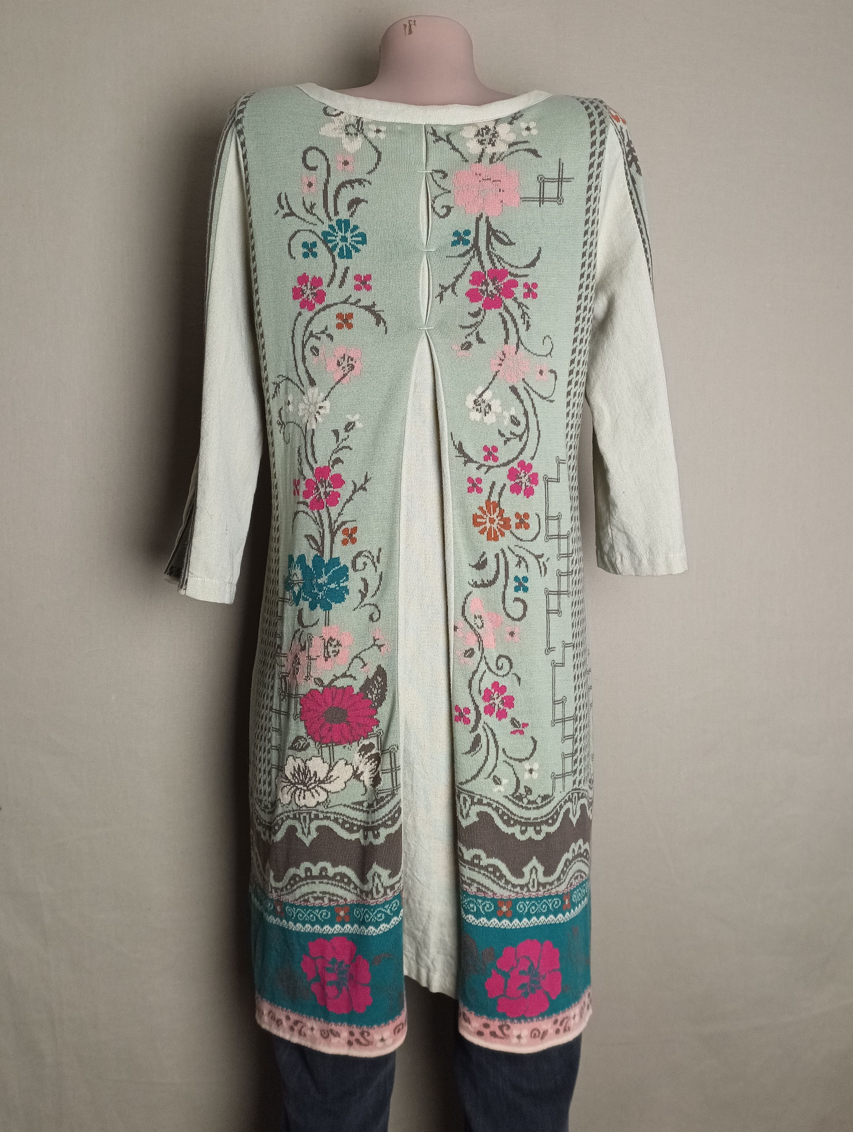 Other IVKO Multicolor Floral Cotton Knit Cardigan Size S Size S / US 4 / IT 40 - 2 Thumbnail