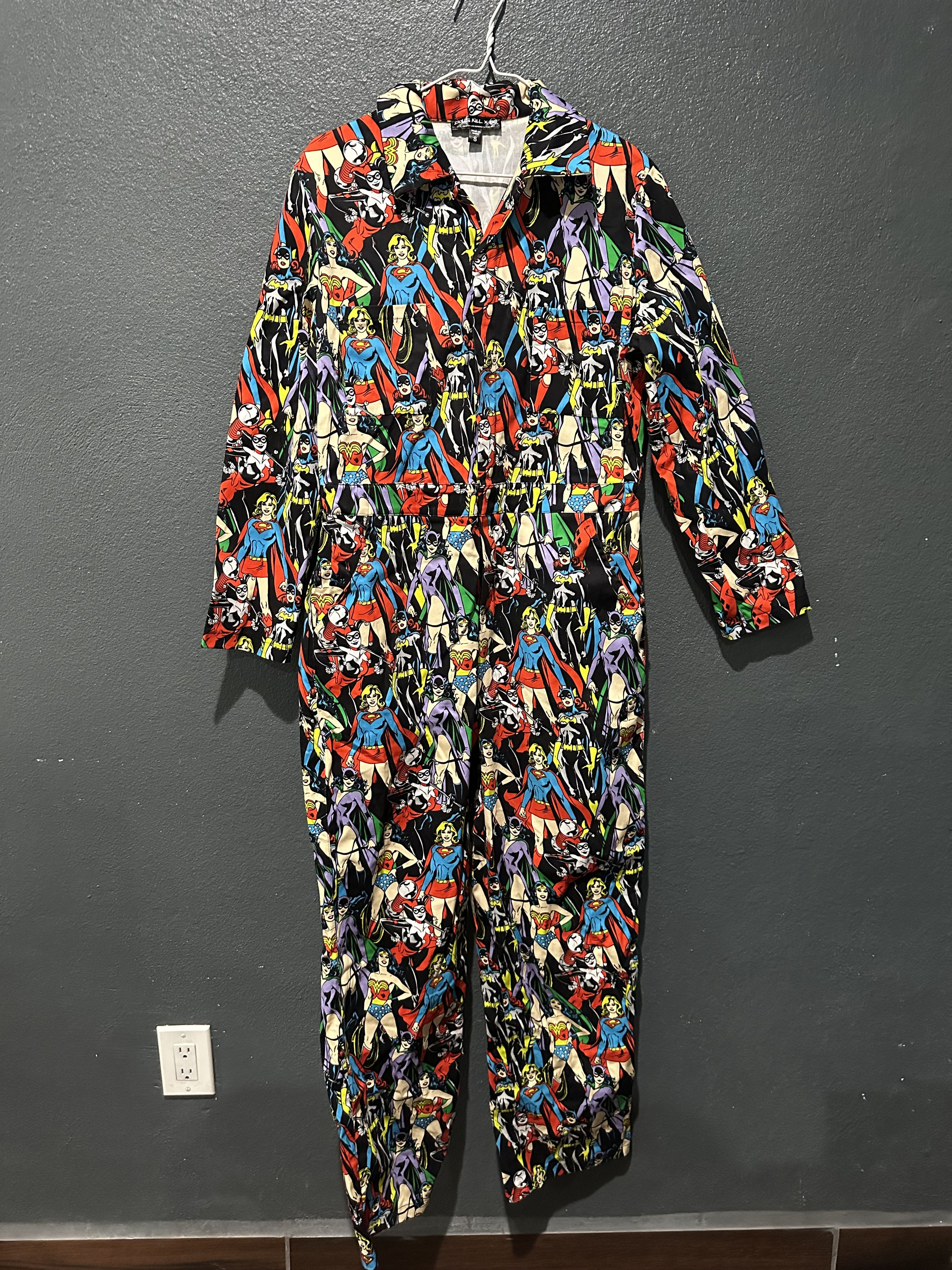 Dolls Kill DC Womens Overall Size S / US 4 / IT 40 - 1 Thumbnail