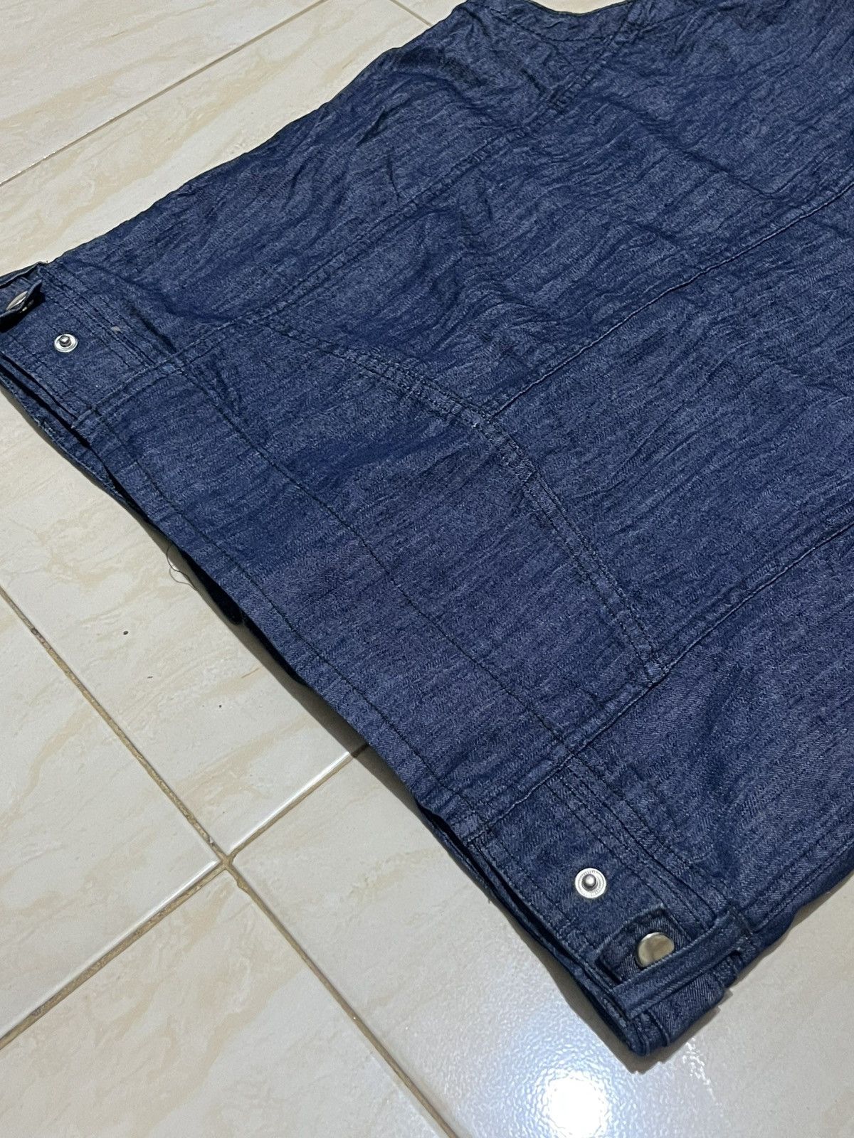 Japanese Brand Semanticdesign Vest Denim Asymmetric Size US L / EU 52-54 / 3 - 6 Thumbnail