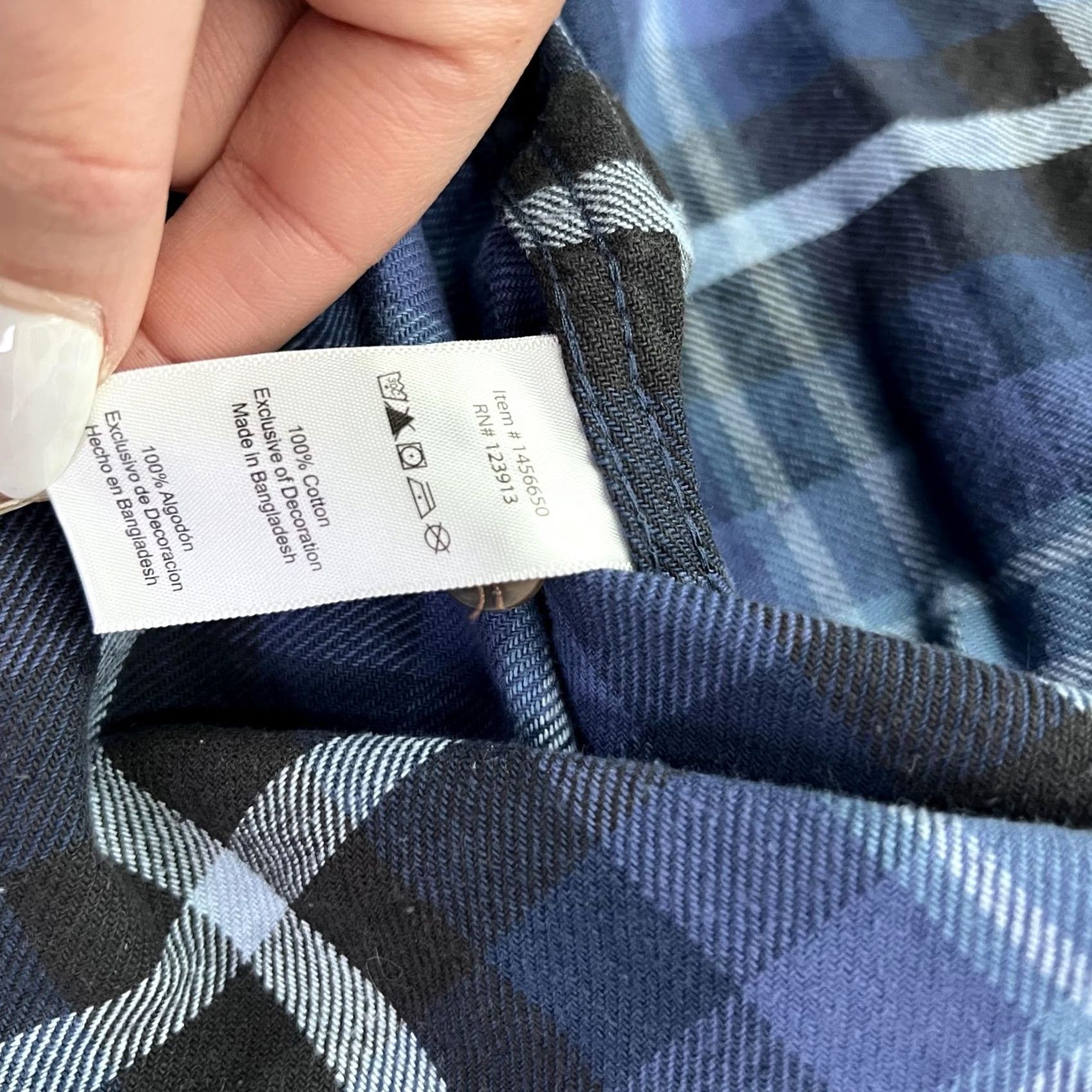 Vintage JACHS Heritage Flannel Shirt Mens L Blue Plaid Long Sleeve Button Up Casual Size US L / EU 52-54 / 3 - 4 Thumbnail