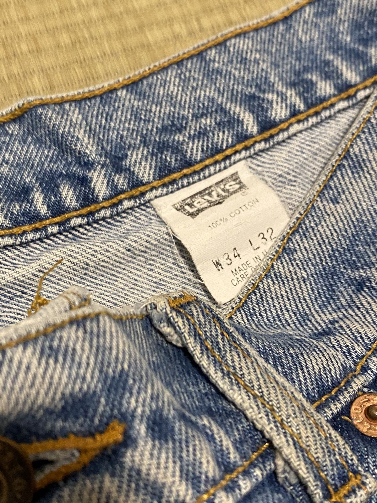 Levi's Vintage Clothing Levi’s Orange Tag 34x32 Size US 34 / EU 50 - 2 Thumbnail