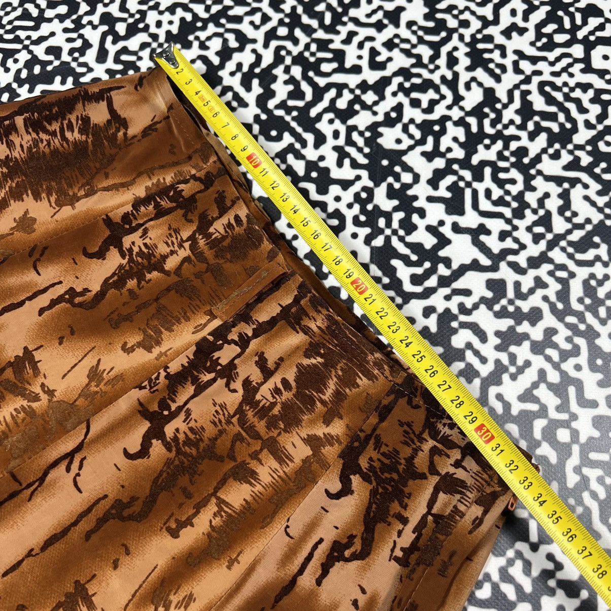 Japanese Brand Vintage Y2K Japanese Flared Mini Skirt Retro 90s Style Size 27" / US 4 / IT 40 - 15 Thumbnail