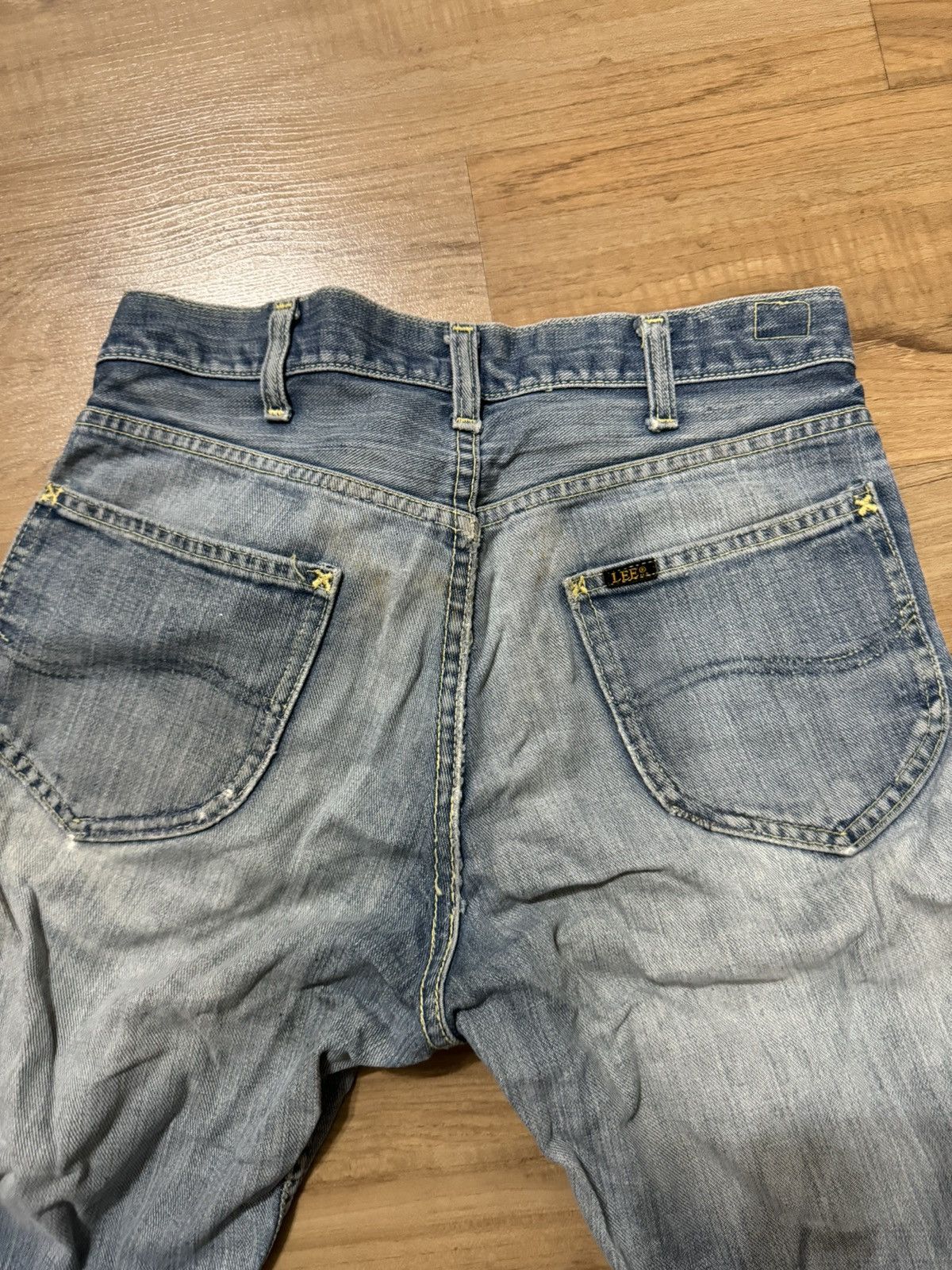 Vintage VINTAGE LEE JEANS Size US 30 / EU 46 - 6 Thumbnail