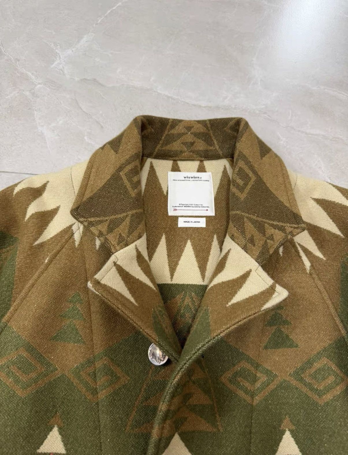 Visvim Visvim 23AW Hopiland Coat Native Blanket J34 Size US XS / EU 42 / 0 - 5 Thumbnail