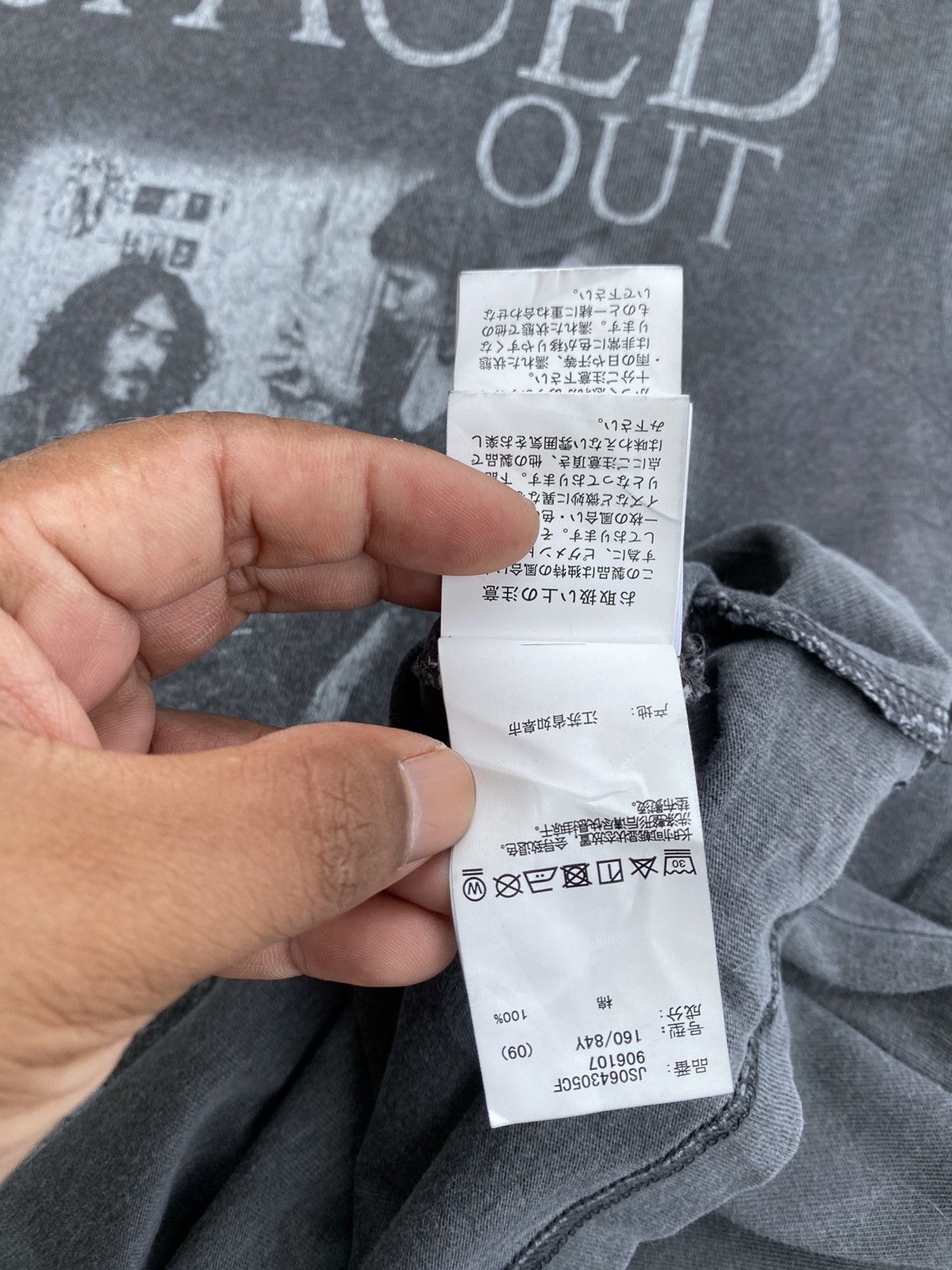 Japanese Brand Rare Vintage Spaced Out Jeanasis Tshirt Size US L / EU 52-54 / 3 - 11 Thumbnail