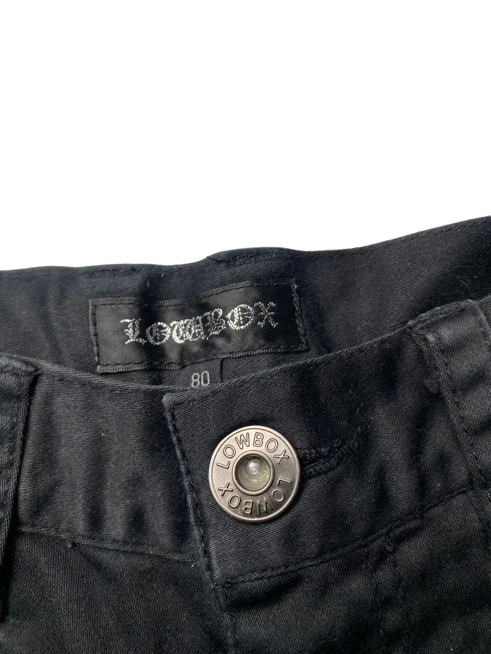 If Six Was Nine 2000's Lowbox Flared Dyed Cargo Pants Size US 30 / EU 46 - 3 Thumbnail