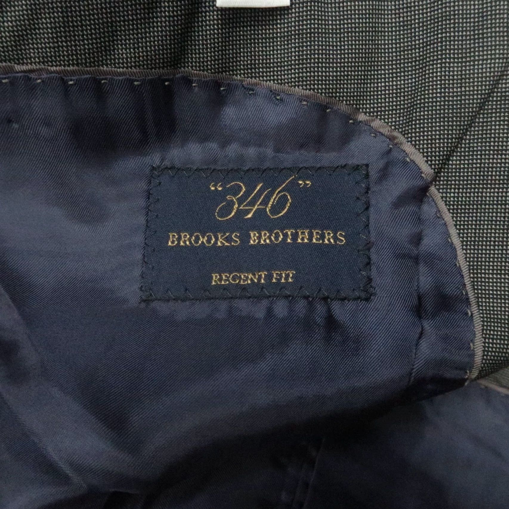 Brooks Brothers Brooks Brothers Blazer Mens 38S Gray Wool Regent Fit Sport Coat Jacket Size 38R - 6 Thumbnail