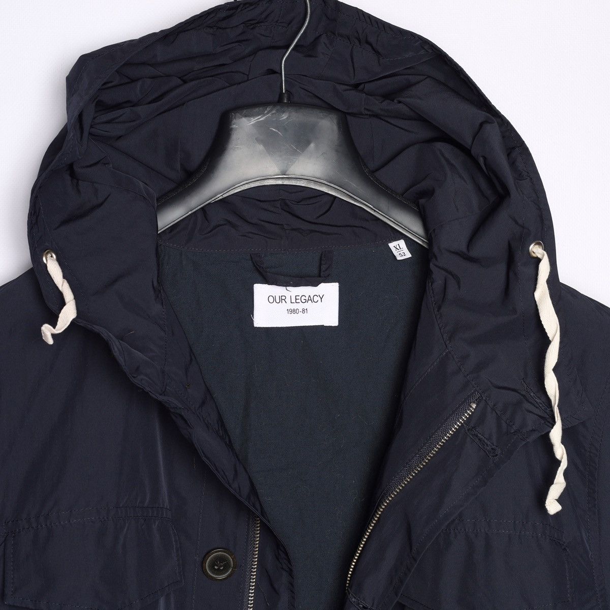 Our Legacy Our Legacy Navy Cloud Jacket Parka 2 in 1 Coat Nylon Size US XL / EU 56 / 4 - 10 Thumbnail