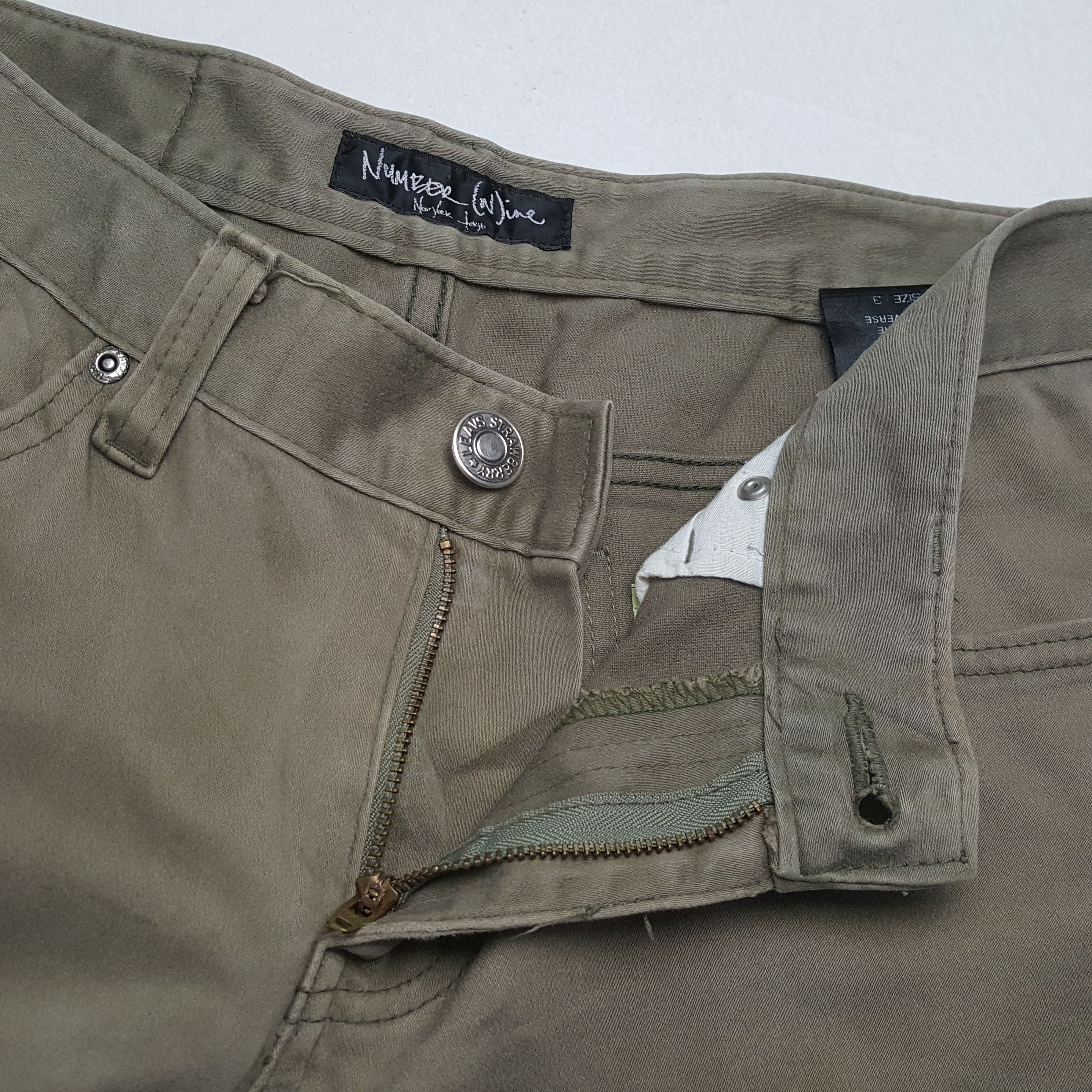 Japanese Brand × Number (N)ine × Vintage NUMBER (N)INE Japanese Brand Designer Pants Size US 32 / EU 48 - 12 Thumbnail