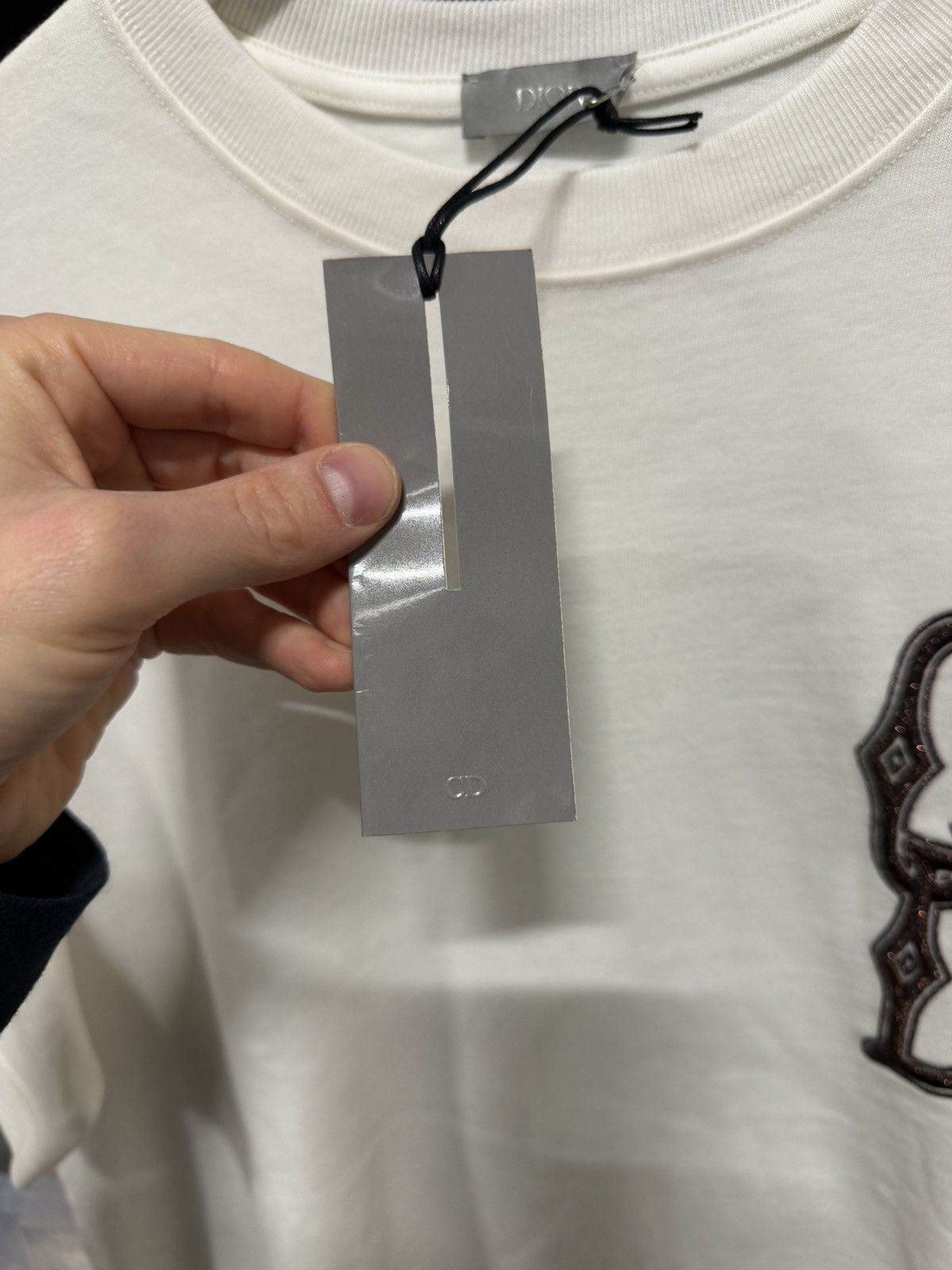 Dior Dior CD Embroidery T-Shirt NEW 1100$ Size US M / EU 48-50 / 2 - 4 Thumbnail