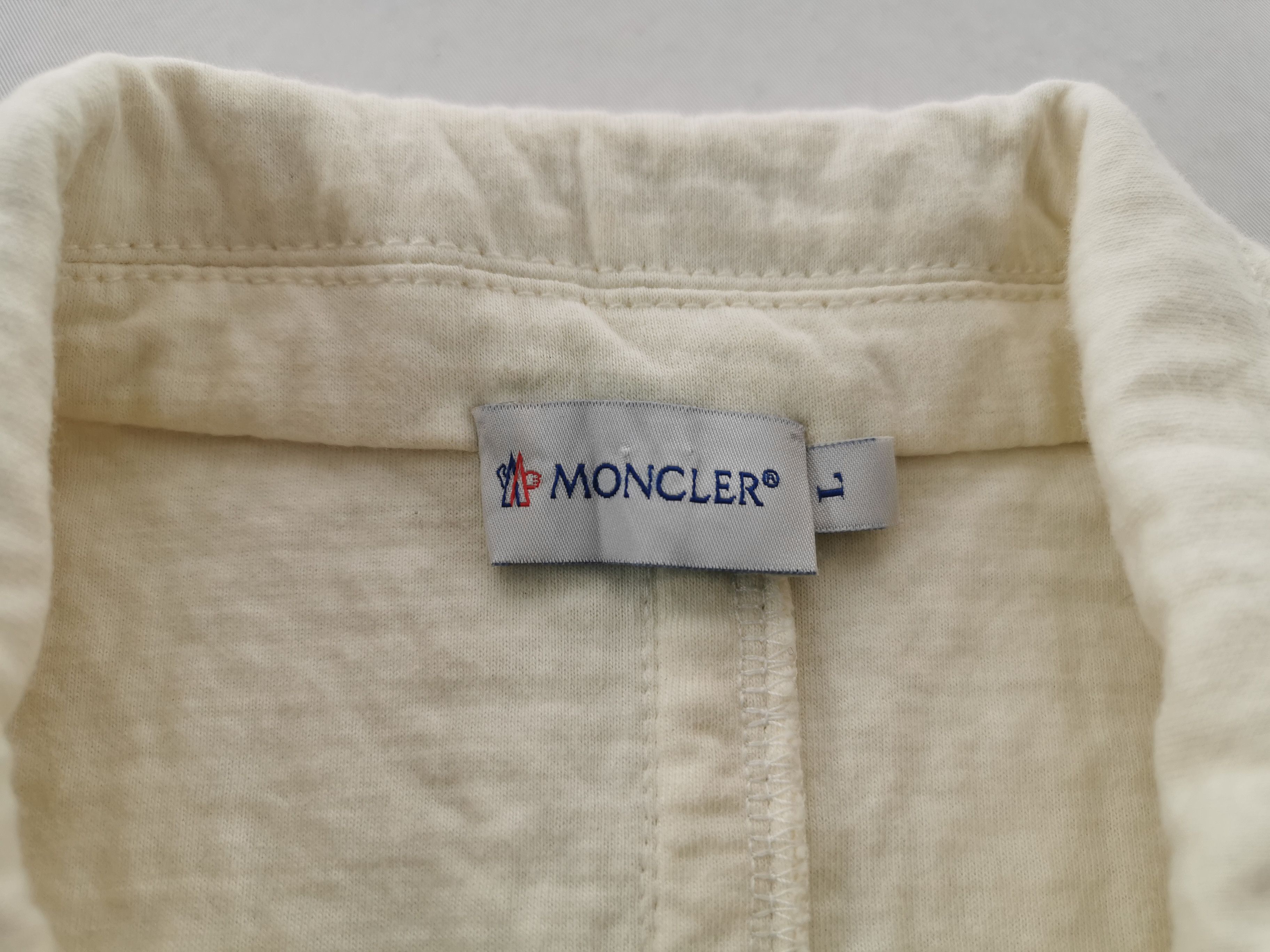Moncler Vintage 90's Moncler Summer Blazer Jacket Made In Portugal Size S / US 4 / IT 40 - 4 Thumbnail