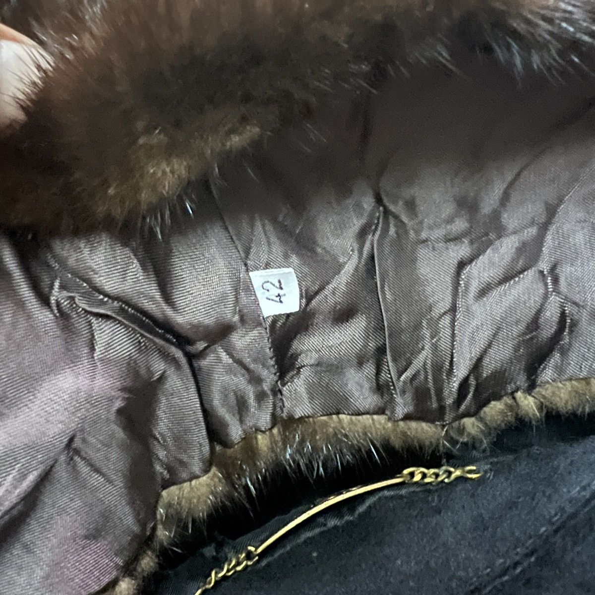 Loro Piana Les Conpains Loro Piana Wool Fur Trim Coat Size M / US 6-8 / IT 42-44 - 14 Thumbnail