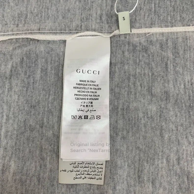 Gucci Gucci Colour-matched fantasy old portrait art cotton round Size US S / EU 44-46 / 1 - 6 Thumbnail