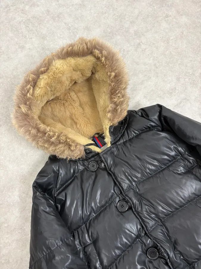 Moncler Moncler Fur Hooded Black Puffer Bomber Jacket Size US M / EU 48-50 / 2 - 6 Thumbnail