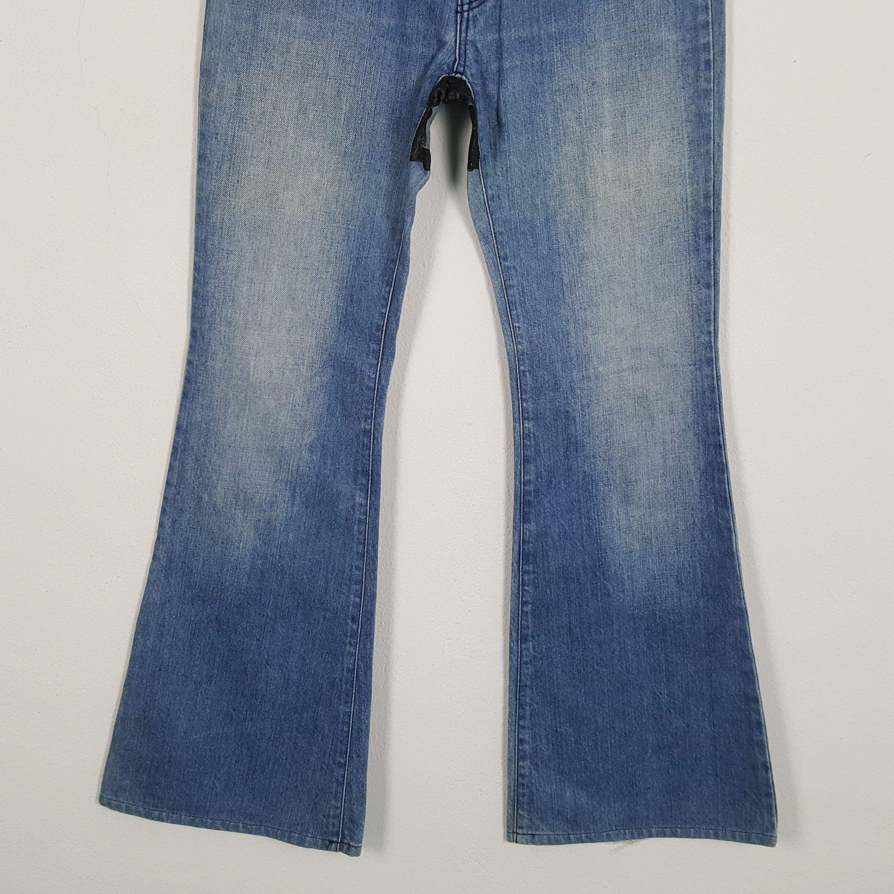 Hysteric Glamour × Japanese Brand × Vintage HYSTERIC GLAMOUR Bootcut Fashion Style Jeans Size 27" / US 4 / IT 40 - 6 Thumbnail