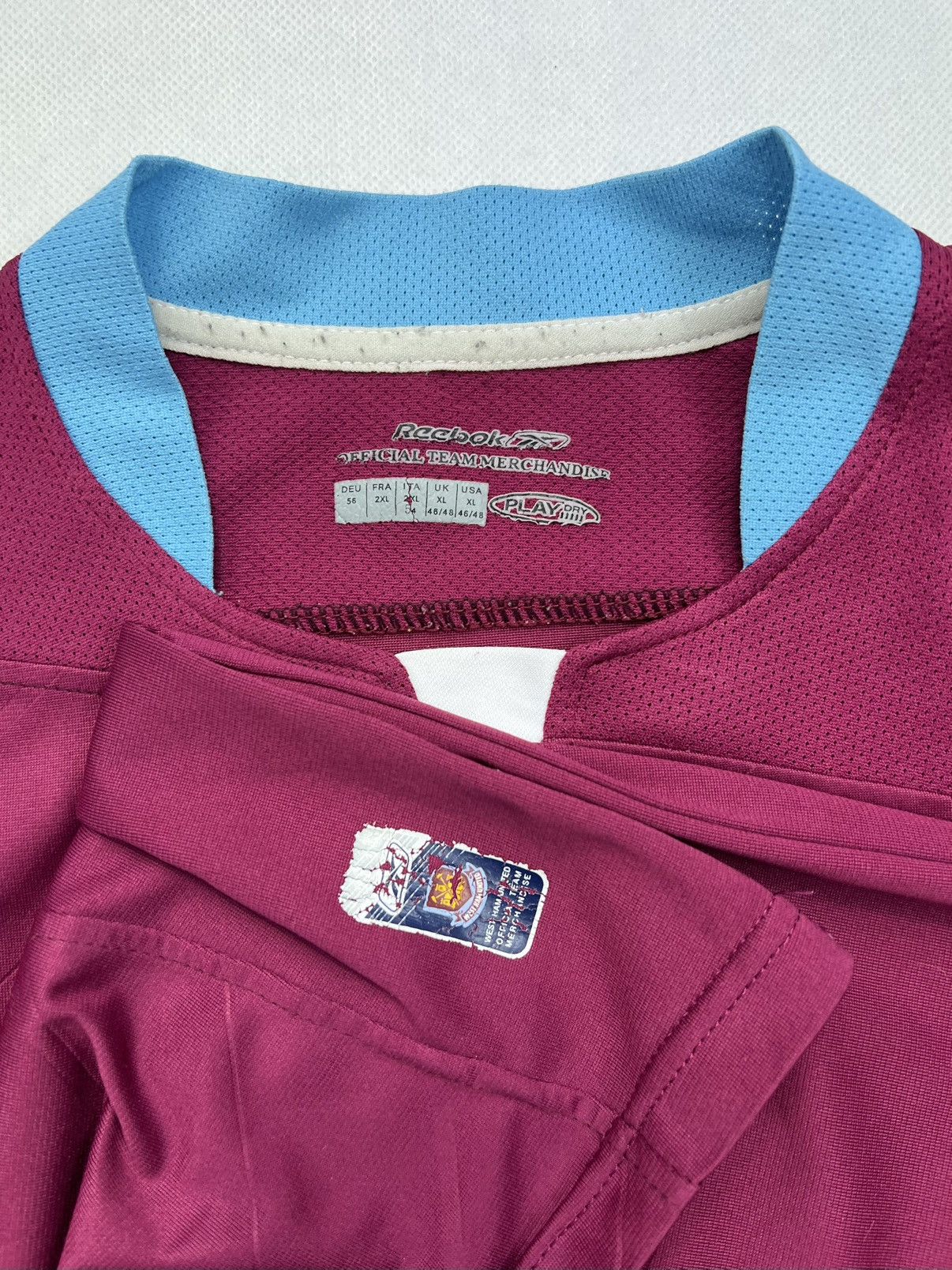 Reebok Reebok West Ham United 2003/2005Home Soccer Jersey Vintage Size US XL / EU 56 / 4 - 2 Thumbnail