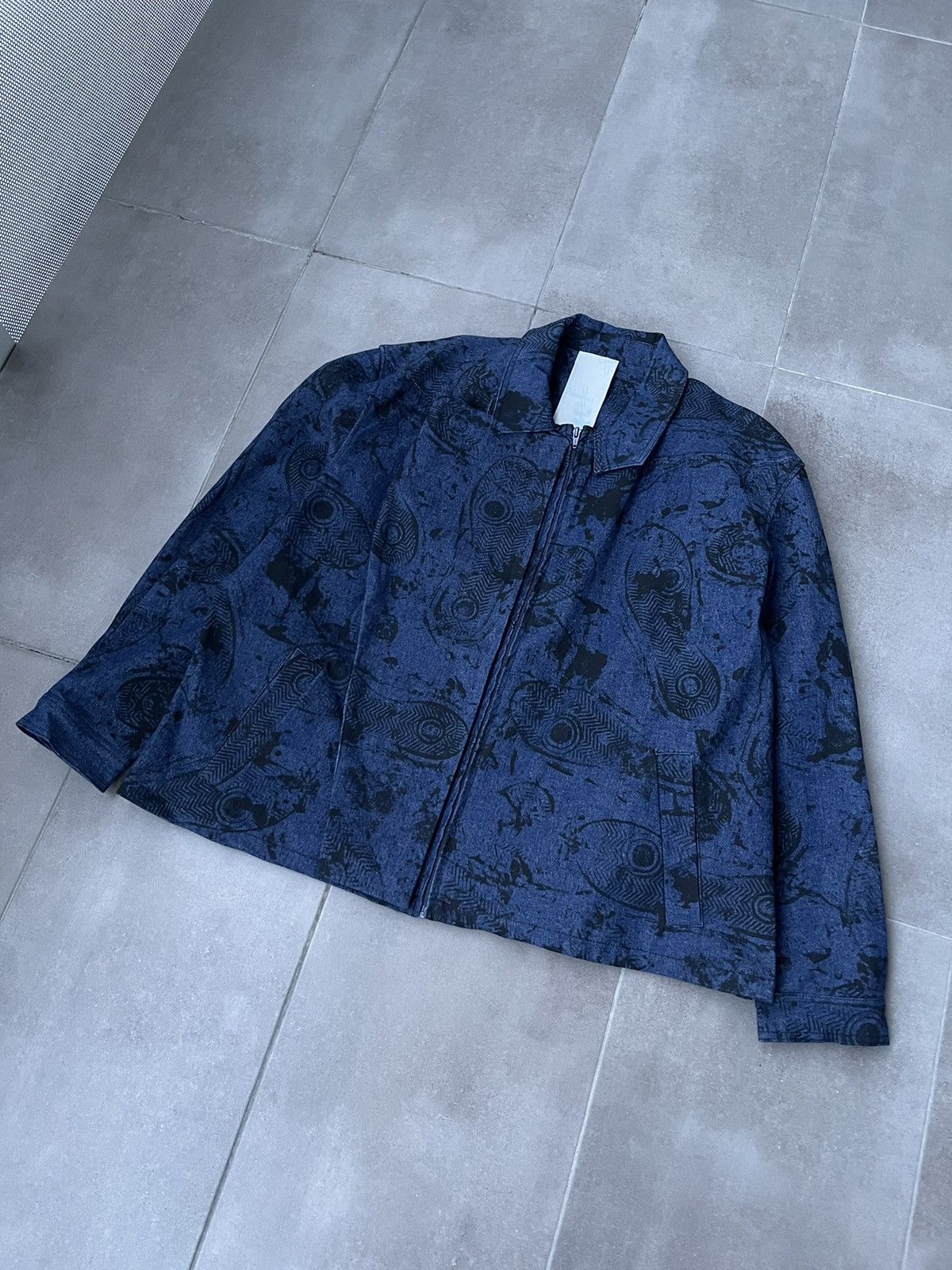 Other !DS! AW22 Jan Cerny Dark Indigo Workwear Denim Jacket Size US M / EU 48-50 / 2 - 6 Thumbnail