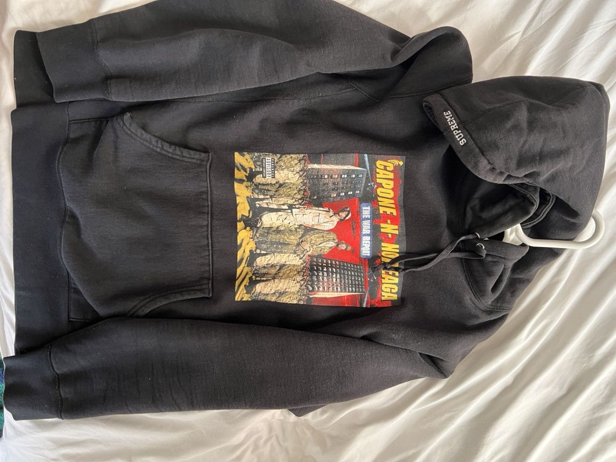 Supreme Capone N Noreaga The War Report Hoodie Grailed