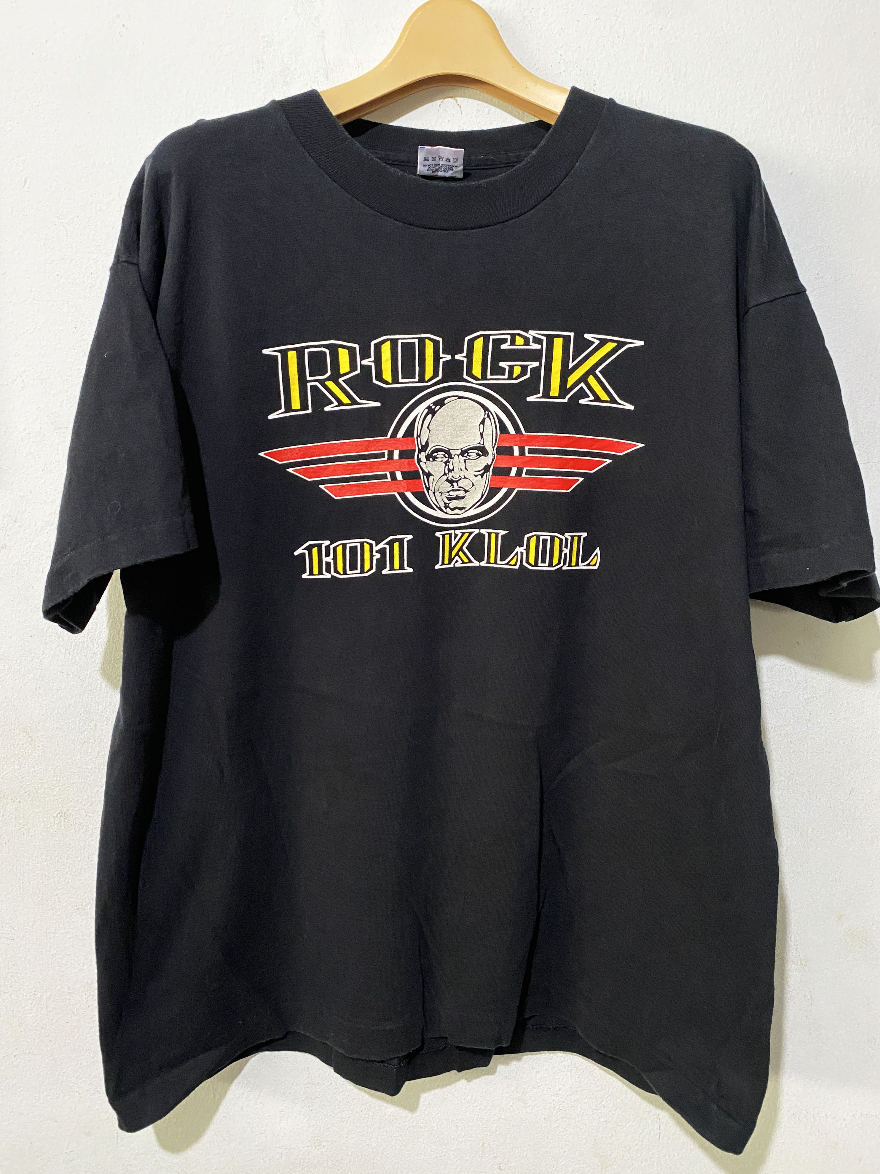 Band Tees × Vintage Vintage 90s KLOL Rock 101 Shirt Size US XL / EU 56 / 4 - 1 Thumbnail