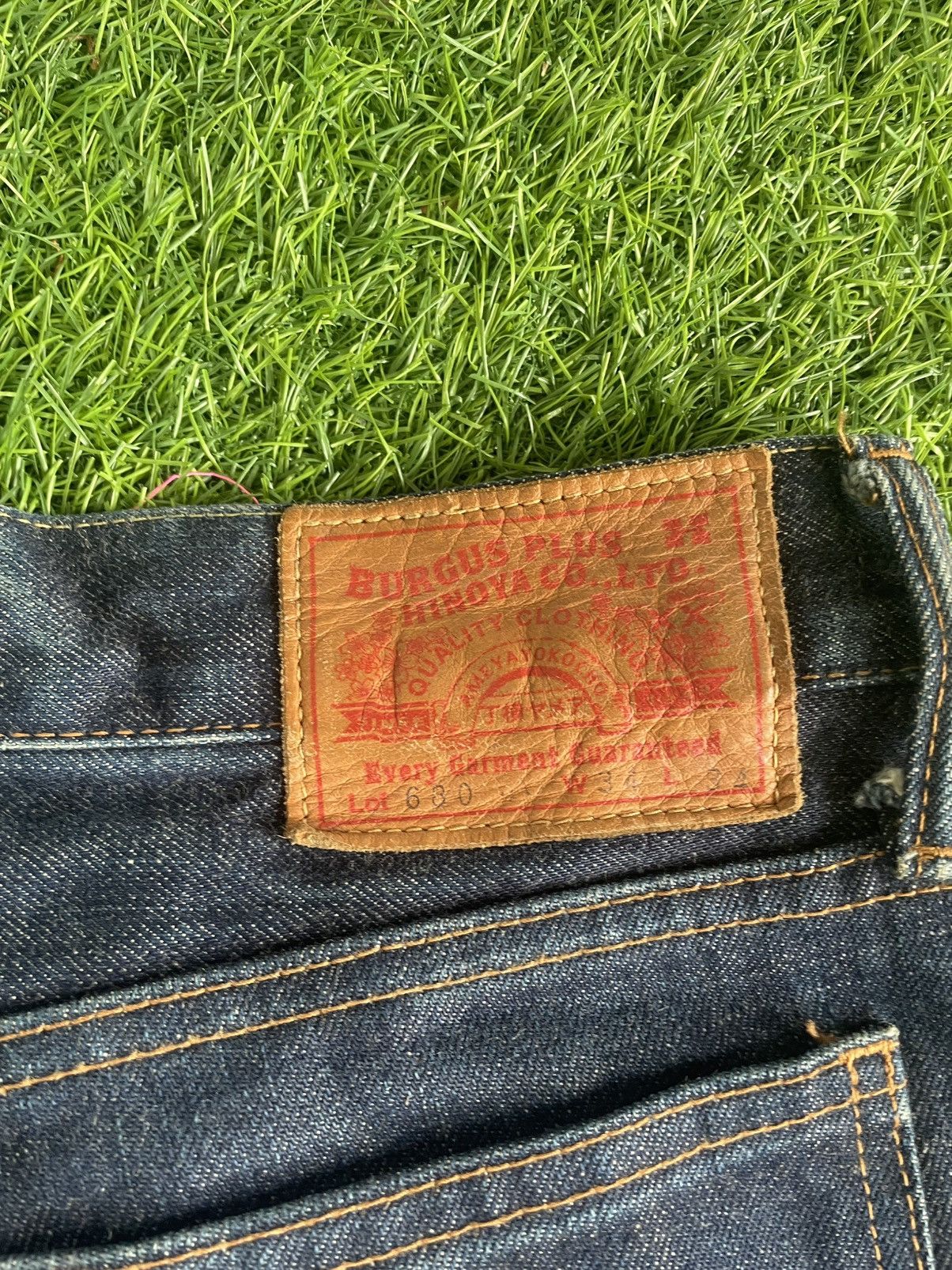 Burgus Plus × Denime Authentic BURGUS PLUS Denim Size US 34 / EU 50 - 7 Thumbnail