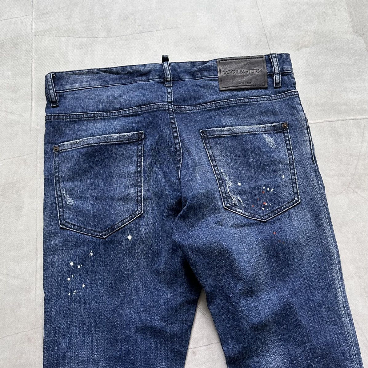 Dsquared2 Dsquared2 Splashed Painted Skater Jeans Galliano Vibe Size US 34 / EU 50 - 17 Thumbnail
