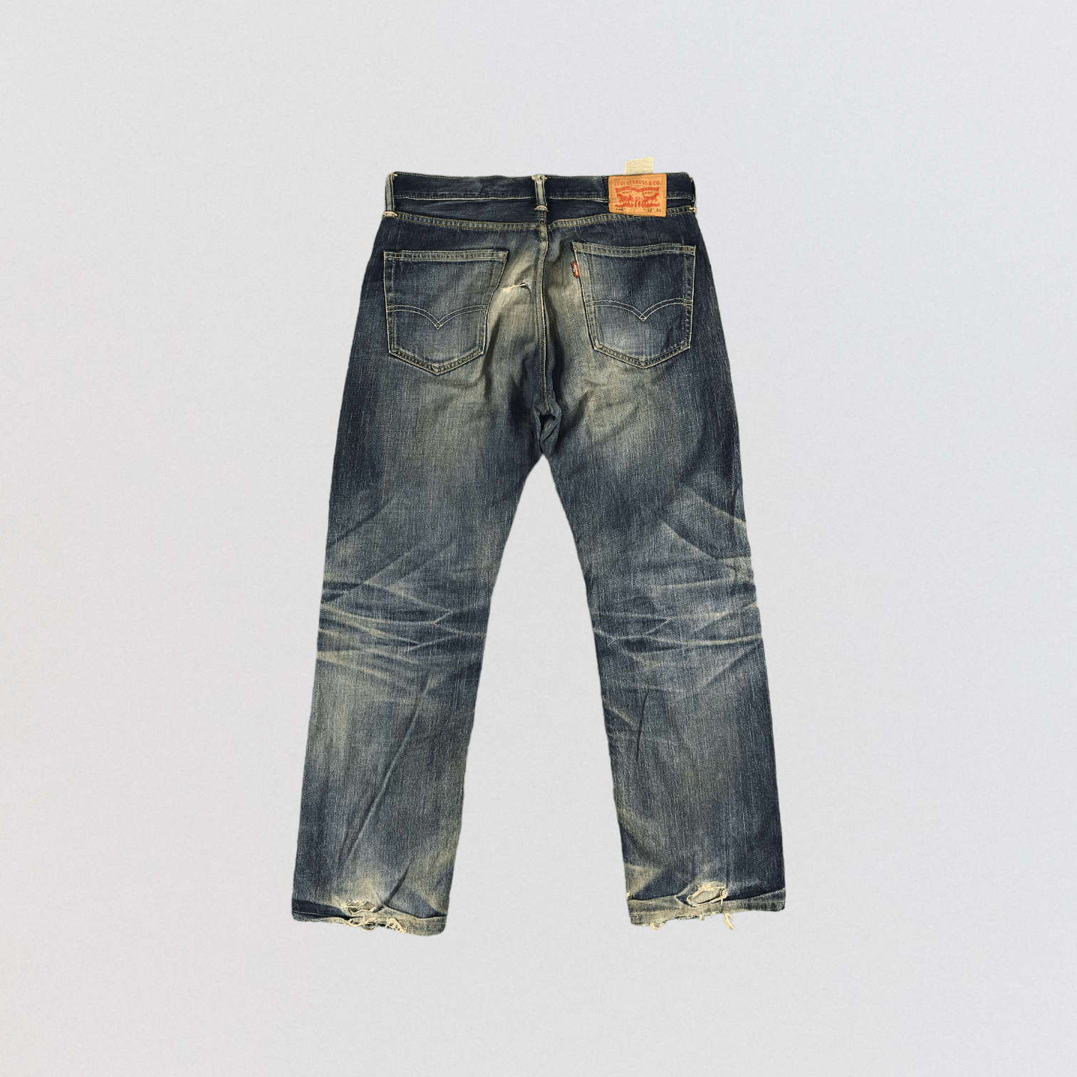 Levi's × Vintage Levis 505 Jeans-JM163 Size US 34 / EU 50 - 3 Thumbnail