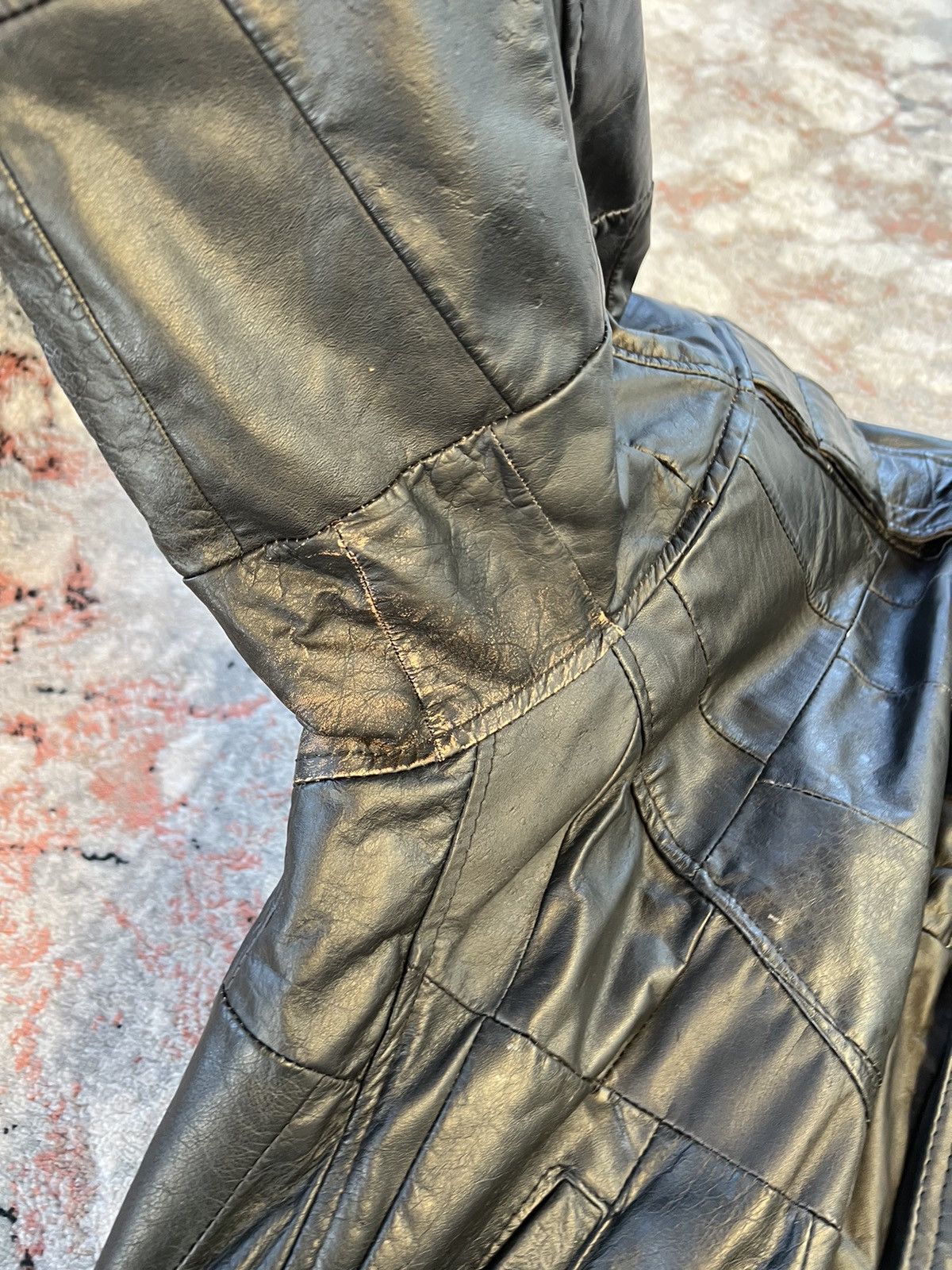 Vintage Vintage Leather Jacket Size US L / EU 52-54 / 3 - 11 Thumbnail