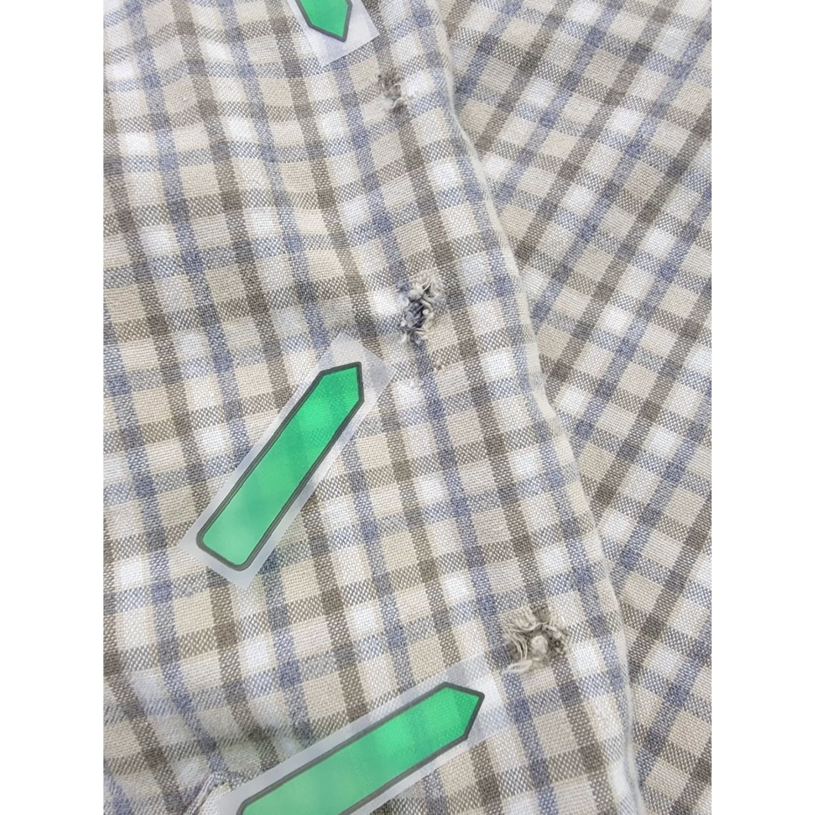 Eddie Bauer VINTAGE Eddie Bauer Shirt Mens XL Beige Blue Plaid Long Sleeve Button Down Casual Size US XL / EU 56 / 4 - 4 Thumbnail