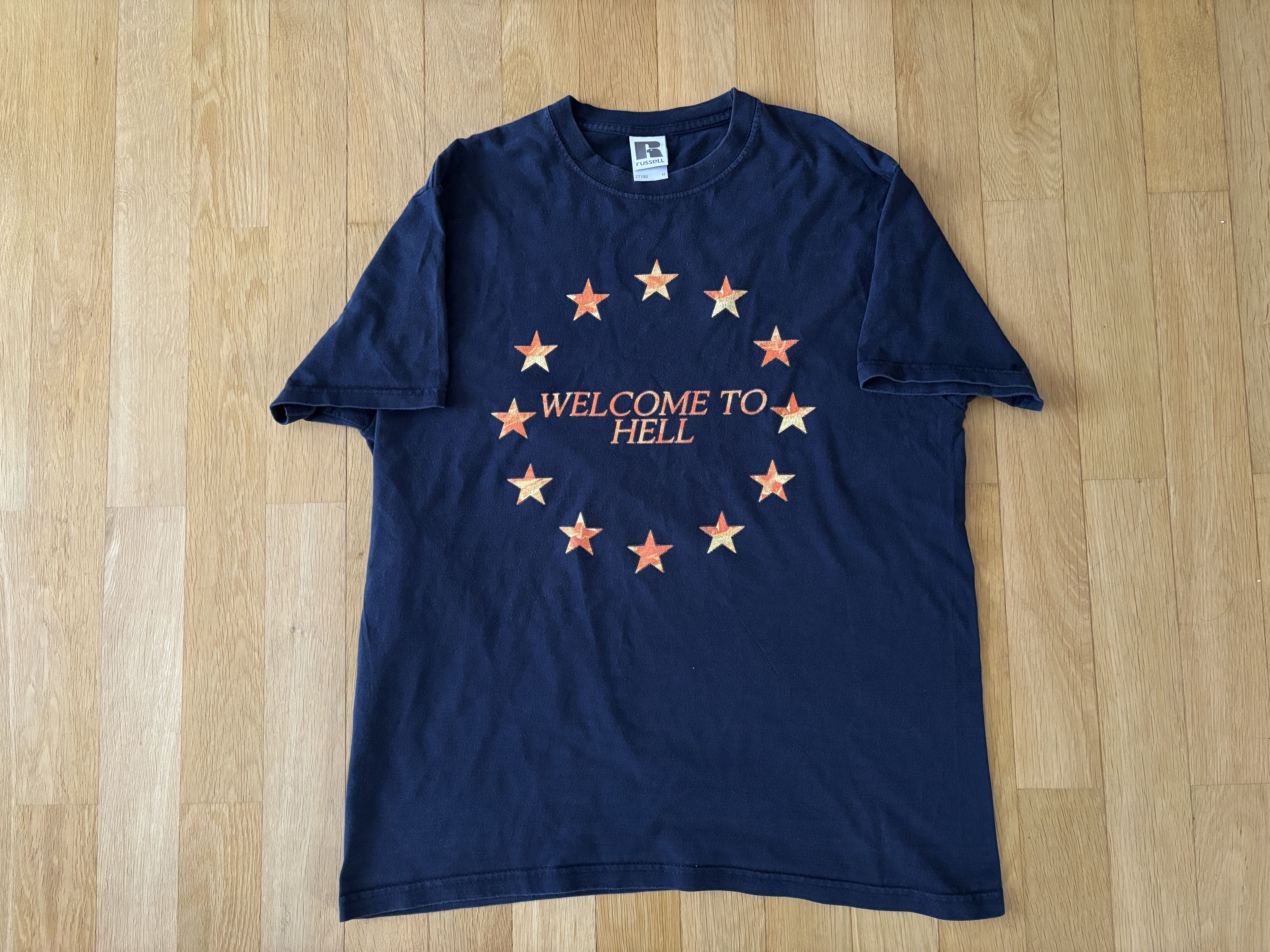 Band Tees black midi "Welcome to Hell" Euro Tour 2022 T-Shirt M Size US M / EU 48-50 / 2 - 1 Thumbnail