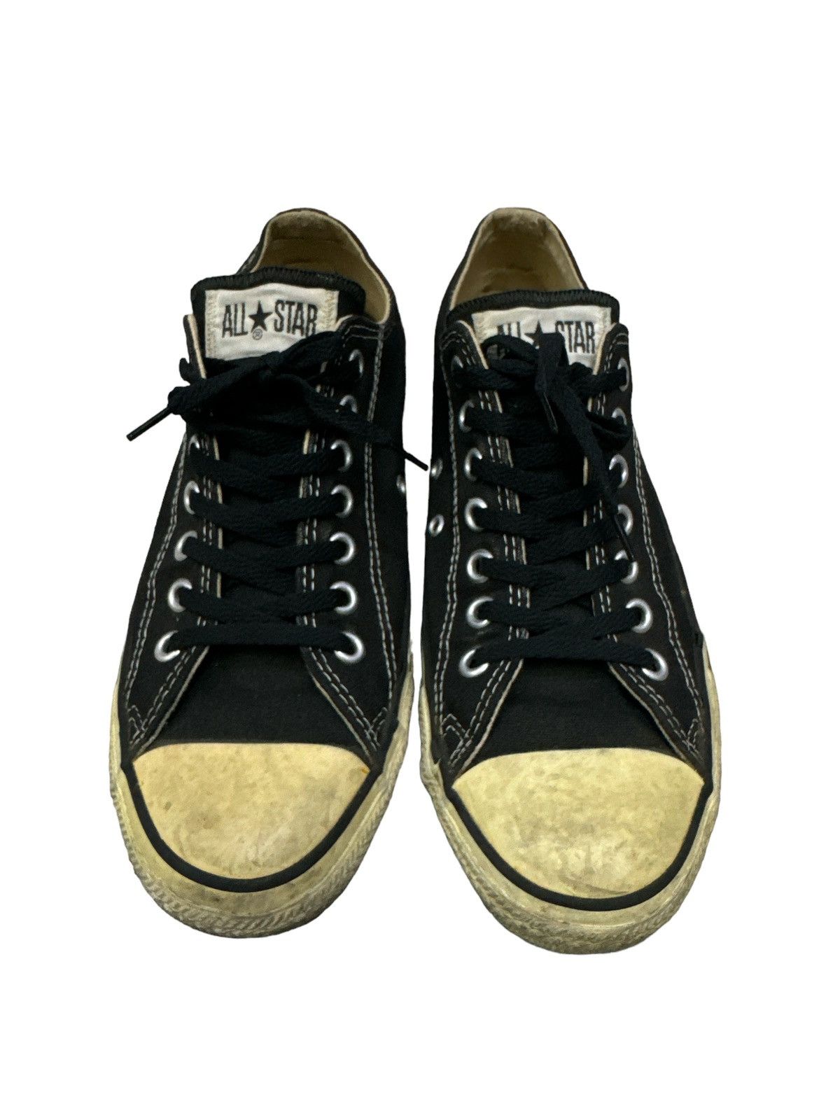 Converse × Vintage VTG CONVERSE MADE IN USA TRASHED DISTRESSED LOW-TOP SHOES Size US 8.5 / EU 41-42 - 1 Thumbnail