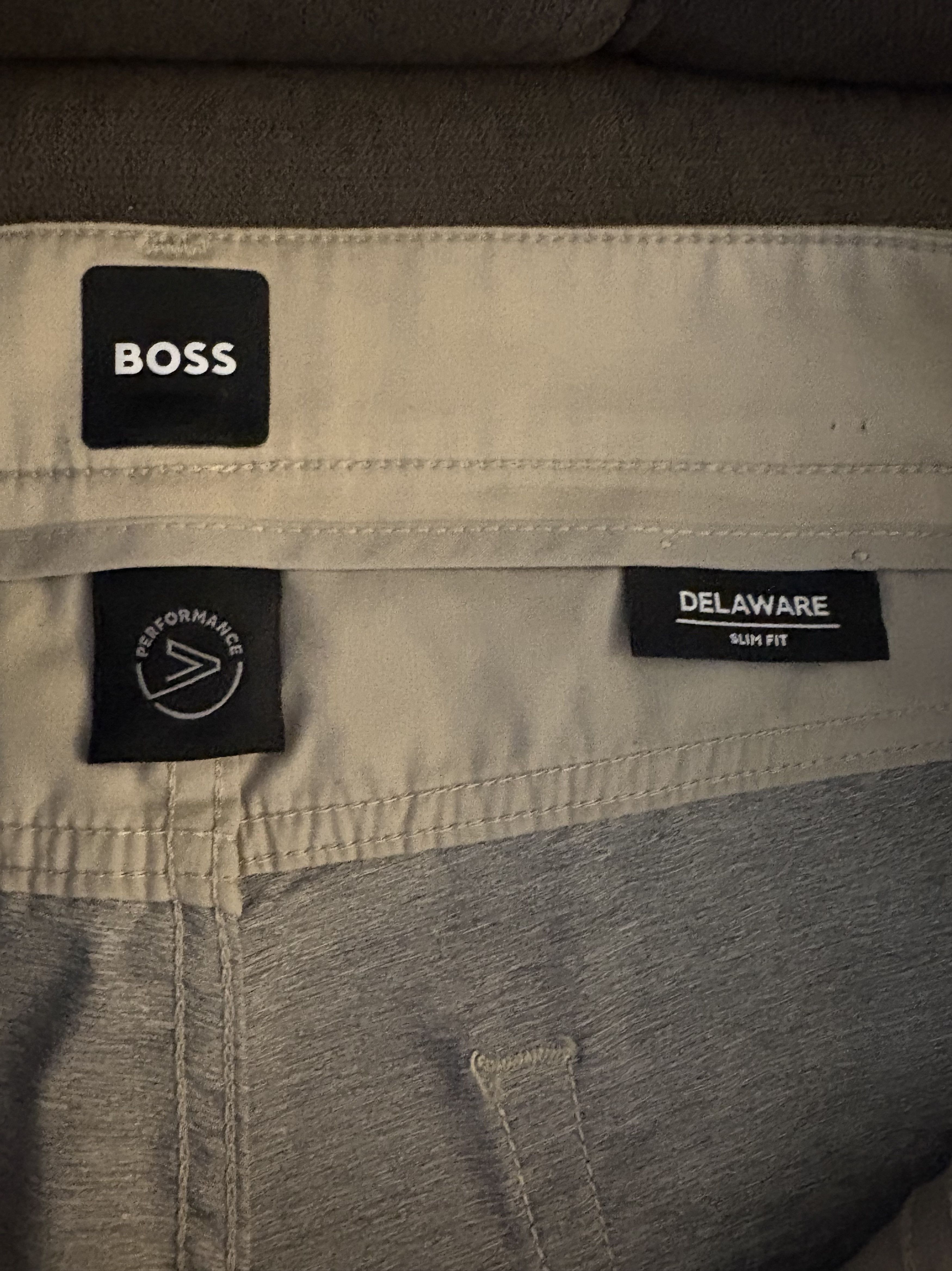 Hugo Boss Hugo Boss Delaware Slim-Fit Trousers in Stretch Satin 32x32 Size US 32 / EU 48 - 9 Thumbnail