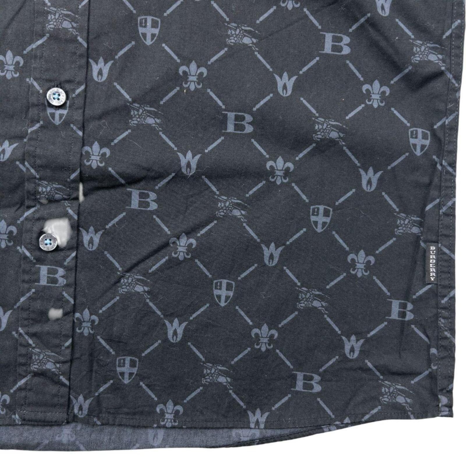 Burberry Vintage 2000s Burberry Black Label Monogram Shirt Size XS Size US XS / EU 42 / 0 - 4 Thumbnail