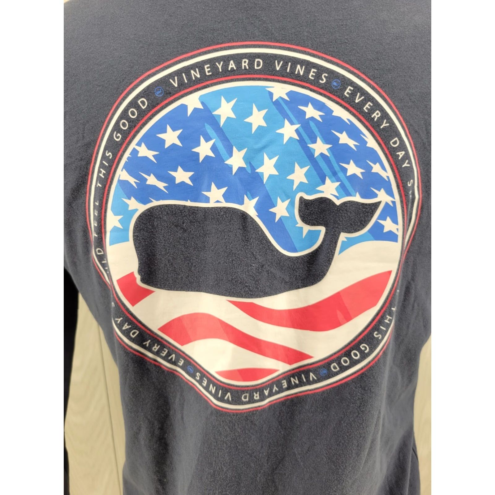 Vineyard Vines Vineyard Vines T Shirt Men’s Small Long Sleeve Pocket Blue Size US S / EU 44-46 / 1 - 7 Thumbnail