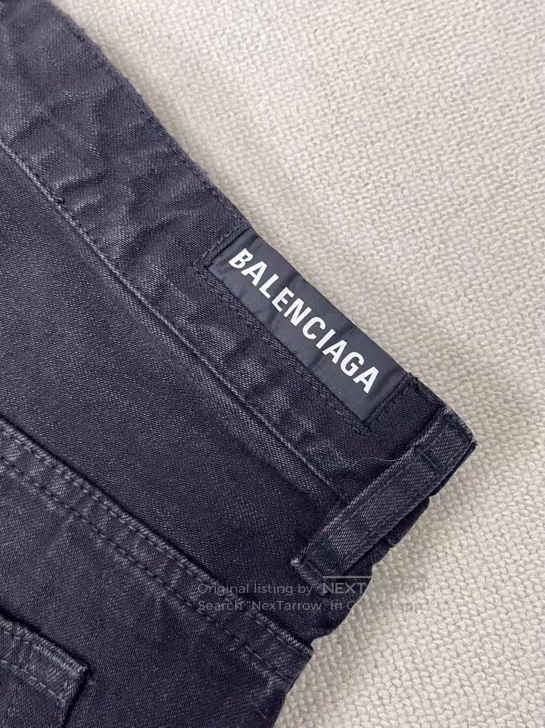 Balenciaga Balenciaga size S Patchwork Button Side Pocket Jeans Size US 27 - 3 Thumbnail