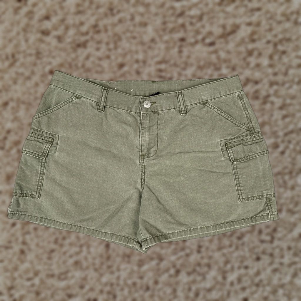 Ralph Lauren Ralph Lauren Polo Jeans Shorts Womens 10 Green Cargo Ripstop Casual Size 32" / US 10 / IT 46 - 1 Thumbnail