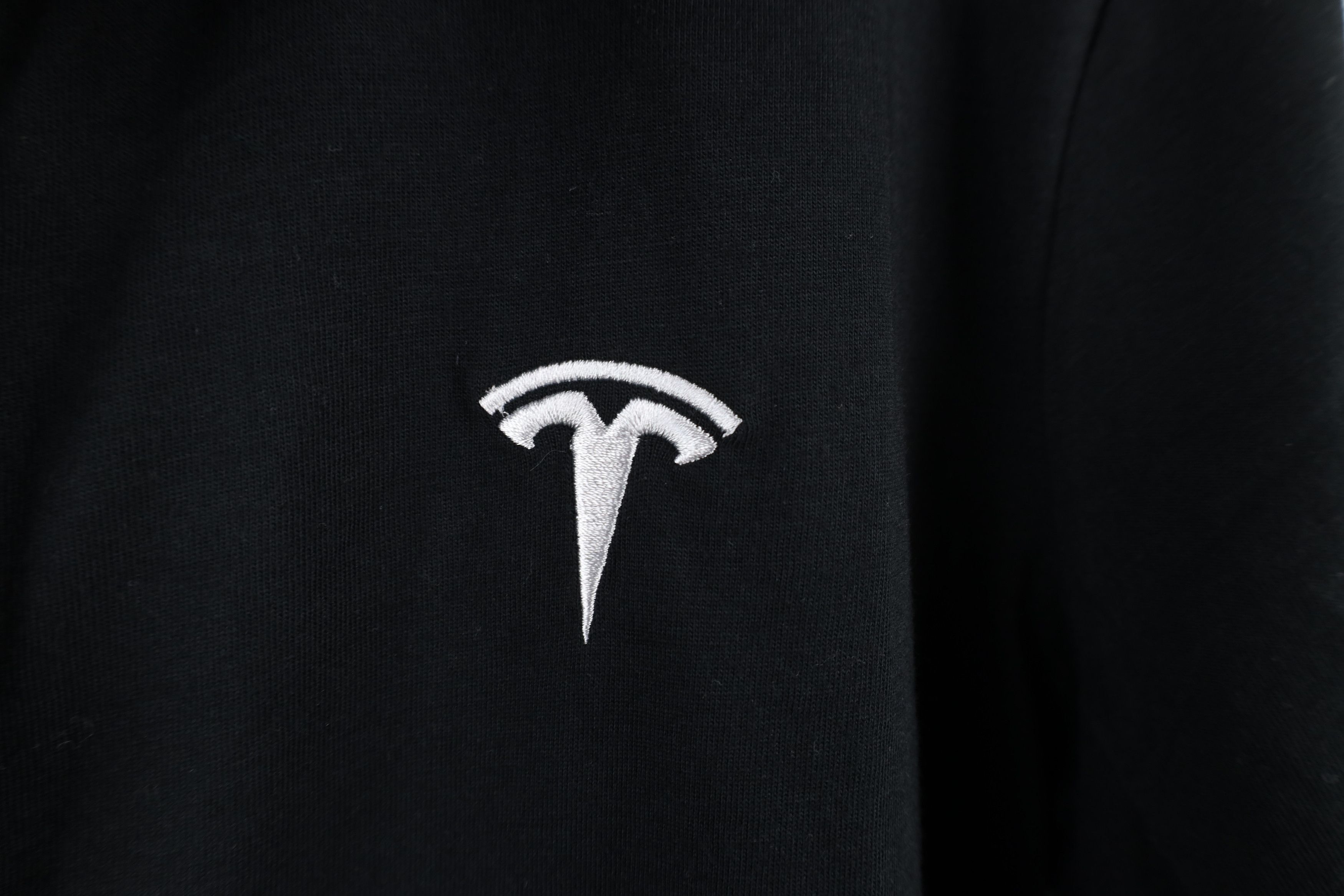 Vintage Tesla Motors Classic Logo Short Sleeve Collared Polo Shirt Size L / US 10 / IT 46 - 4 Thumbnail