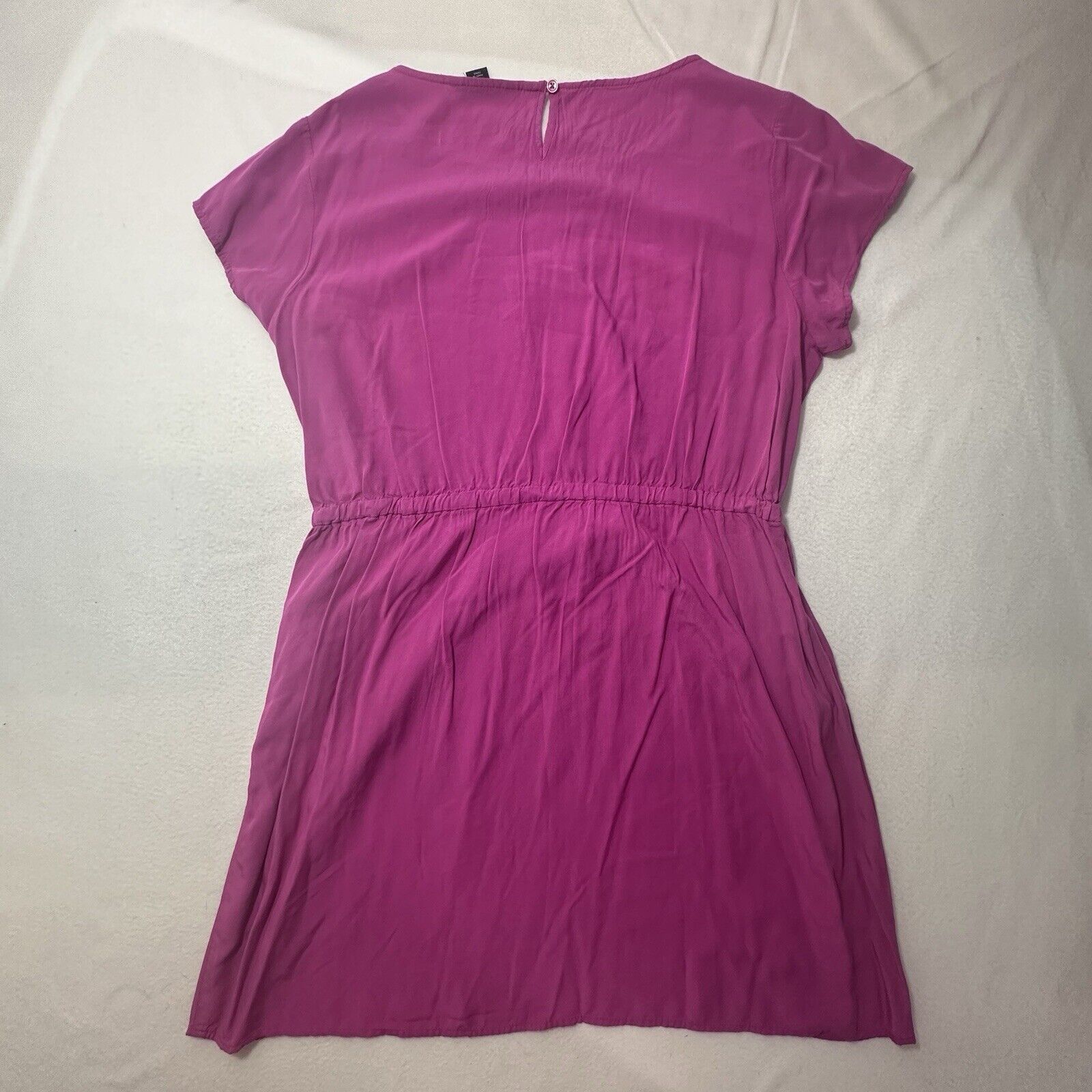 J.Crew J. Crew 12 Magenta Pink Mini Dress Pullover Pockets Size XL / US 12-14 / IT 48-50 - 14 Thumbnail