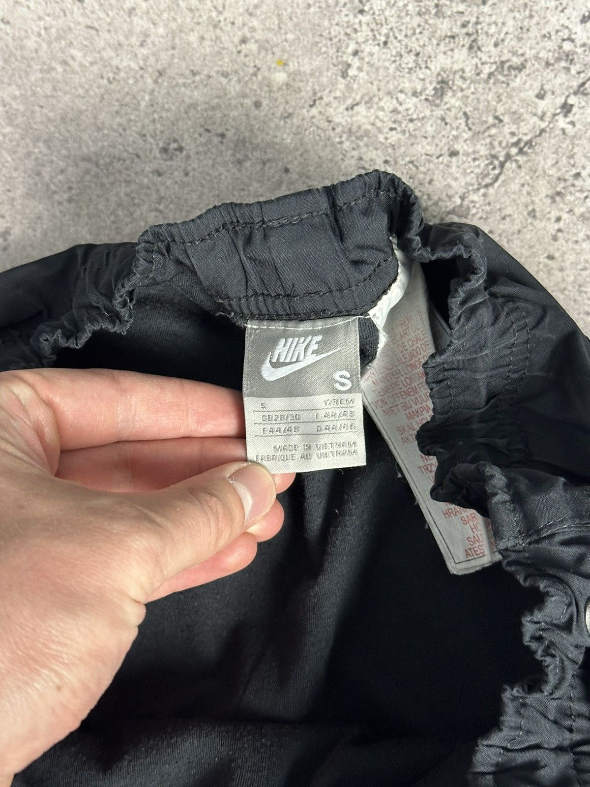 Nike × Vintage Vintage Nike Drill Nylon Pants Embroidered Logo Y2K Size US 32 / EU 48 - 10 Thumbnail