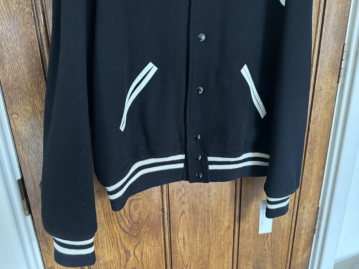 Saint Laurent Paris SS15 Saint Laurent classic black white teddy jacket 52 BNWT Size US L / EU 52-54 / 3 - 15 Thumbnail
