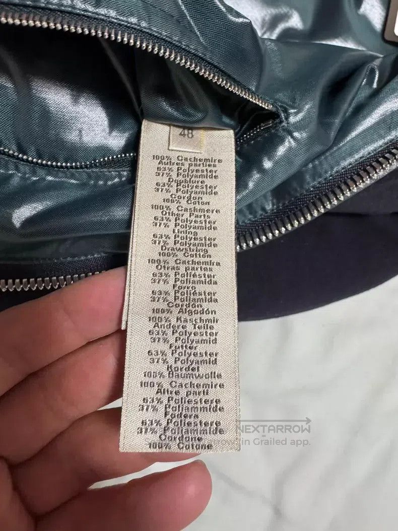 Hermes Hermes Men's cashmere down jacket, 100% cashmere fabric. Size US M / EU 48-50 / 2 - 9 Thumbnail