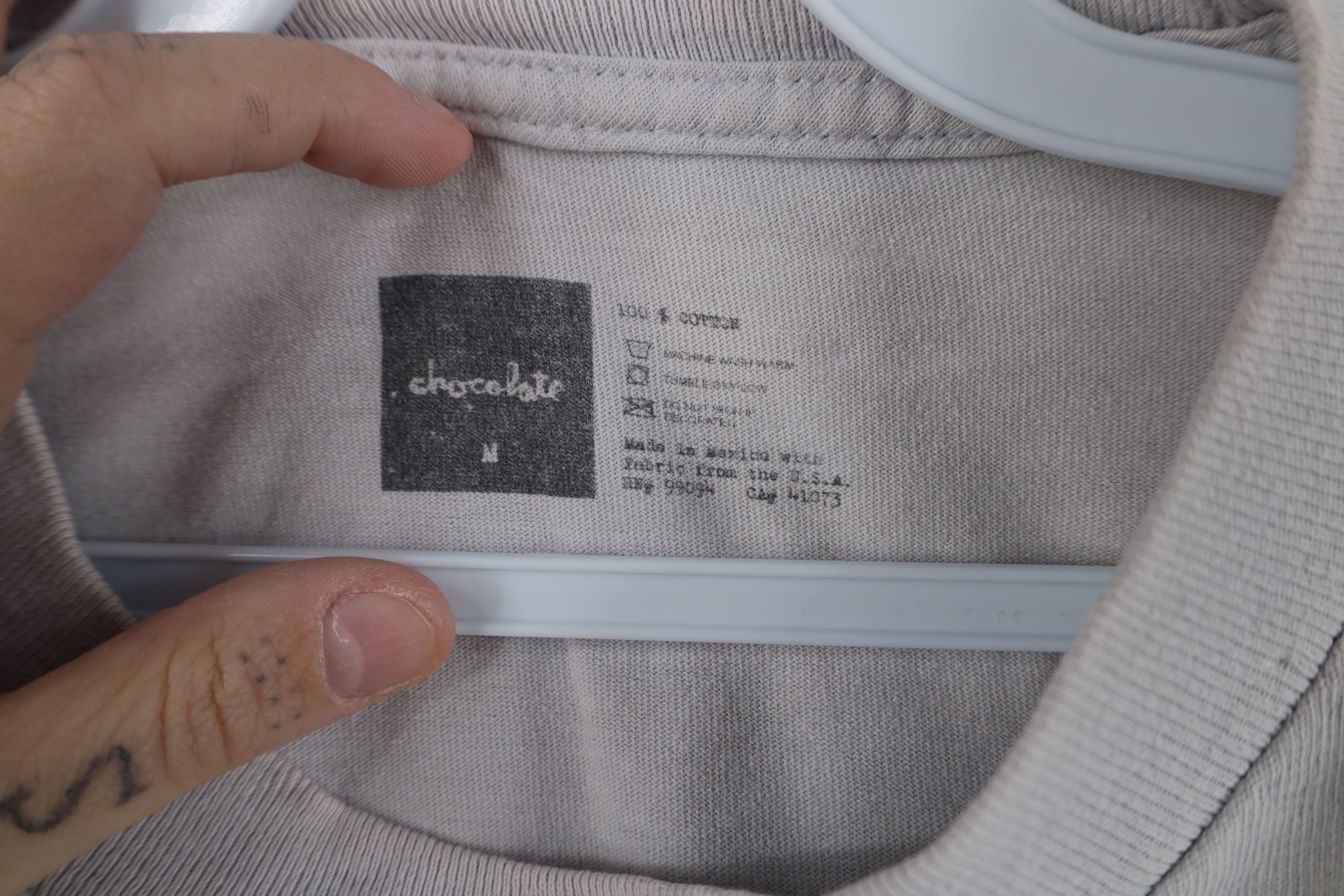 Chocolate Vintage Chocolate Skateboards Spell Out Box Logo T-Shirt Size US M / EU 48-50 / 2 - 7 Thumbnail